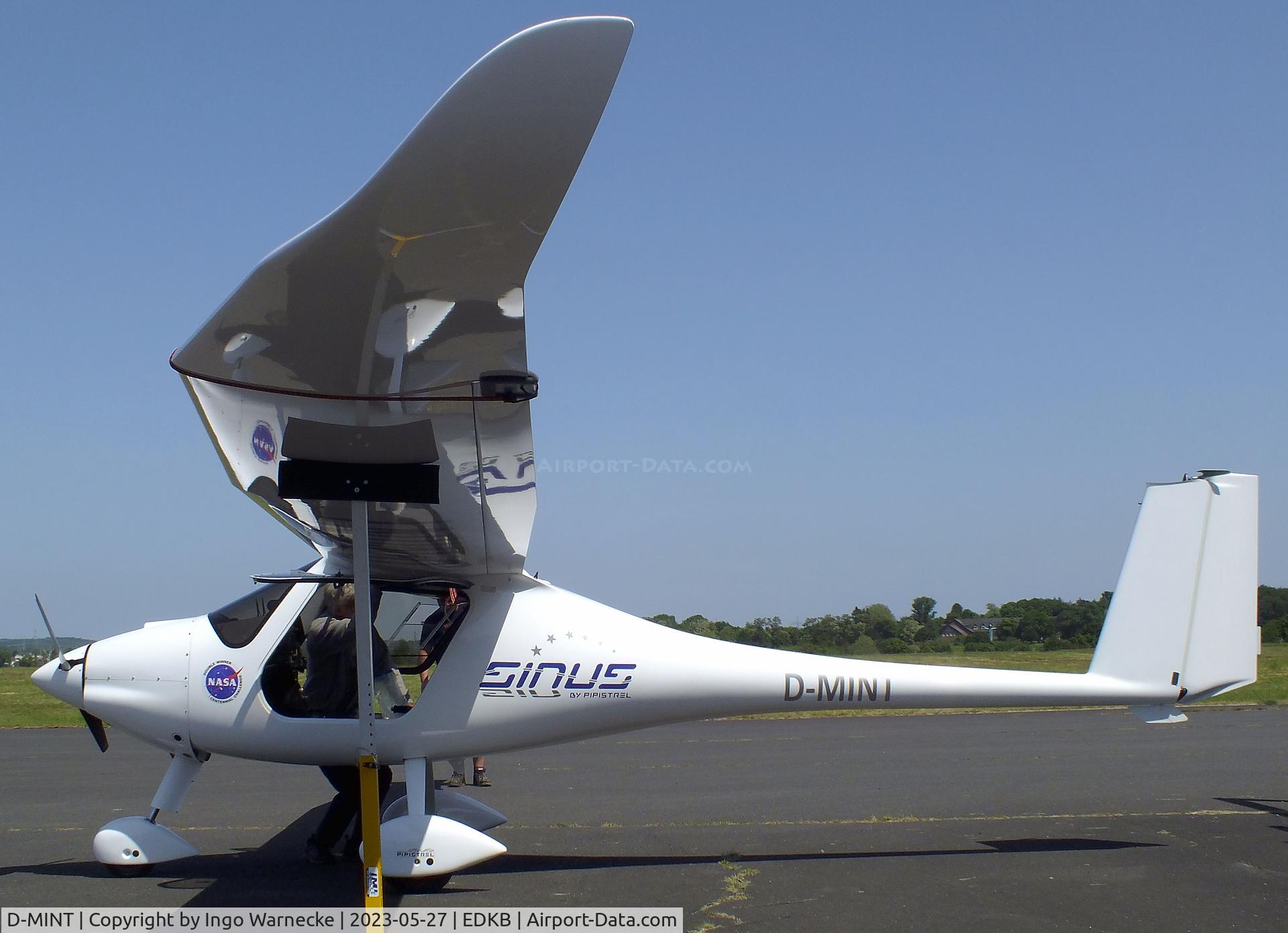 D-MINT, Pipistrel Sinus 912 C/N not found_D-MINT, Pipistrel Sinus 912 at Bonn-Hangelar airfield '2305