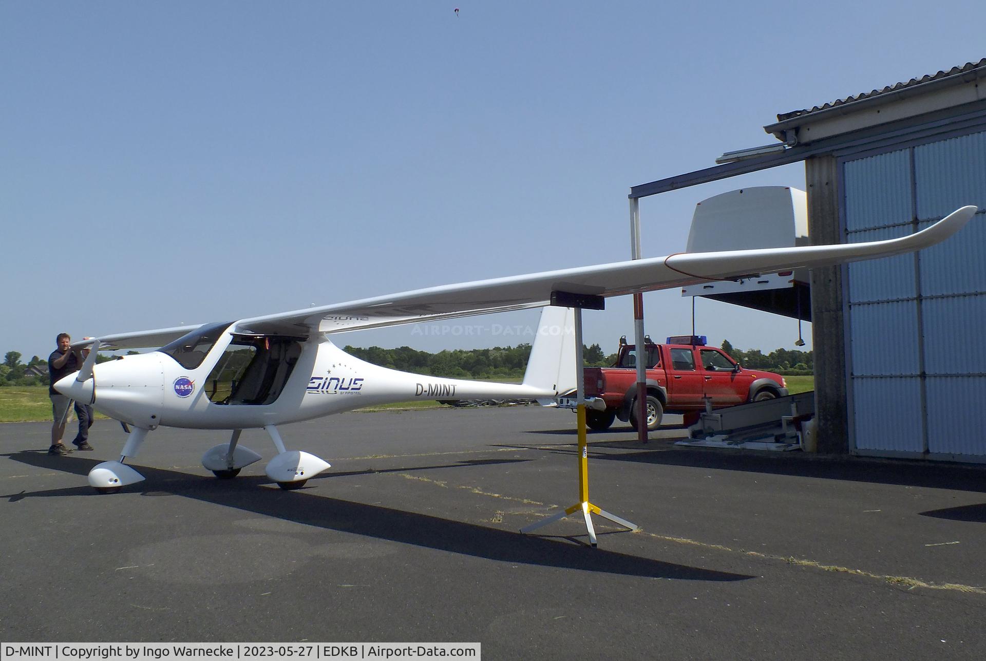D-MINT, Pipistrel Sinus 912 C/N not found_D-MINT, Pipistrel Sinus 912 at Bonn-Hangelar airfield '2305