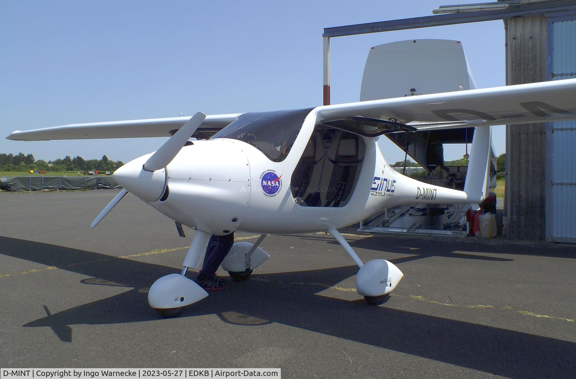 D-MINT, Pipistrel Sinus 912 C/N not found_D-MINT, Pipistrel Sinus 912 at Bonn-Hangelar airfield '2305