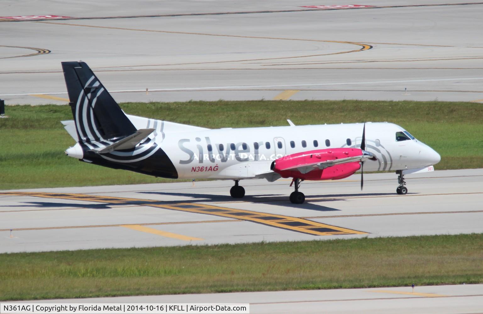 N361AG, 1998 Saab 340B C/N 340B-451, SIL S340 zx FLL-JAX