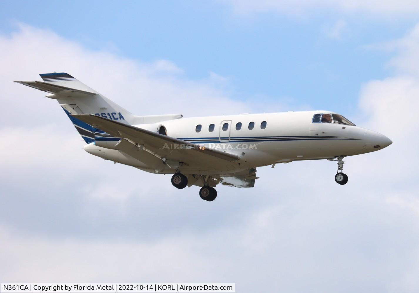 N361CA, 2005 Raytheon Hawker 800XP C/N 258734, Hawker 800 zx