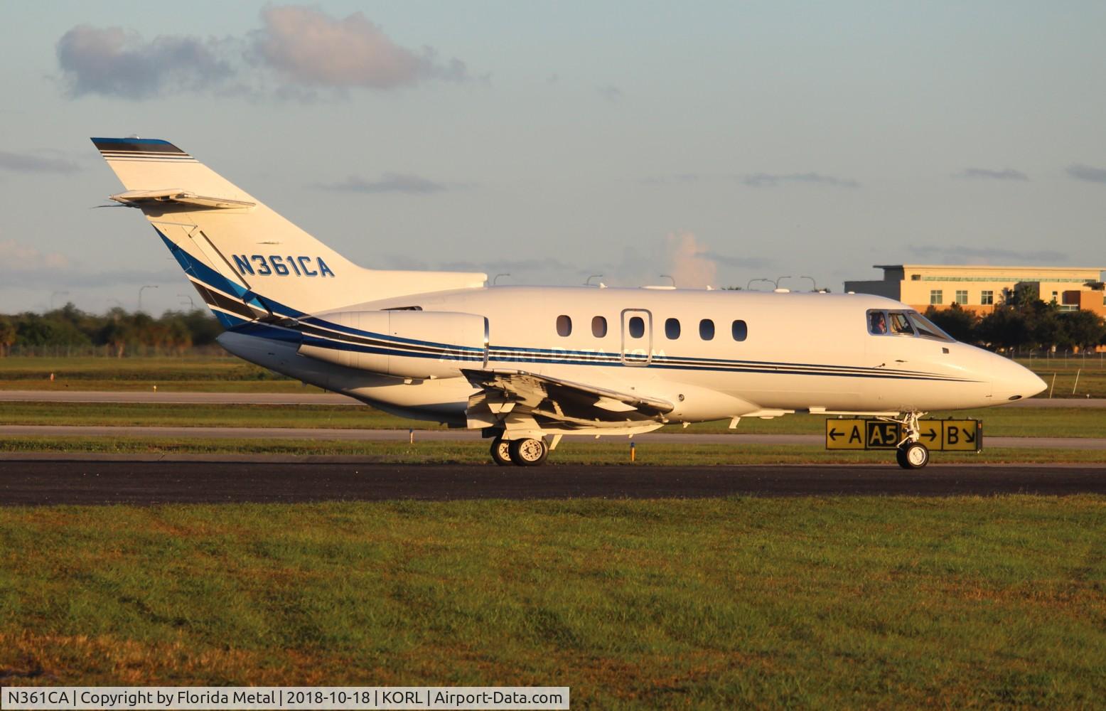 N361CA, 2005 Raytheon Hawker 800XP C/N 258734, Hawker 800 zx