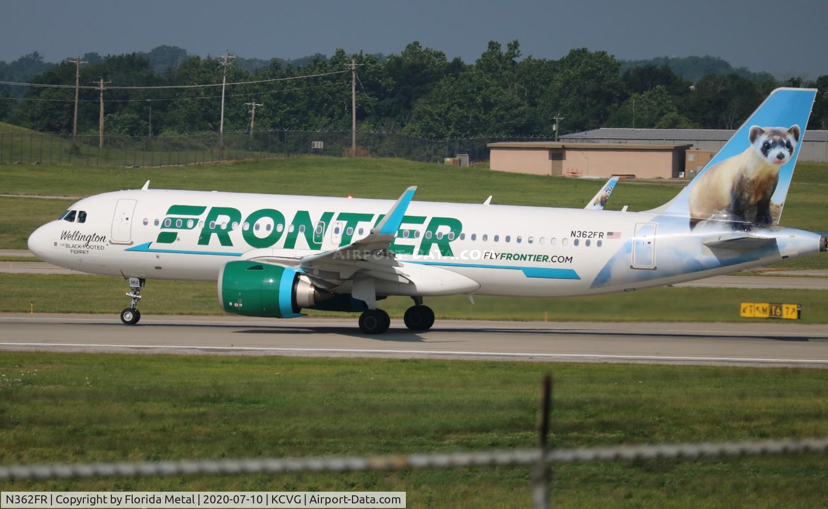 N362FR, 2019 Airbus A320-251N C/N 9222, FFT A32N Wellington zx CVG-RSW