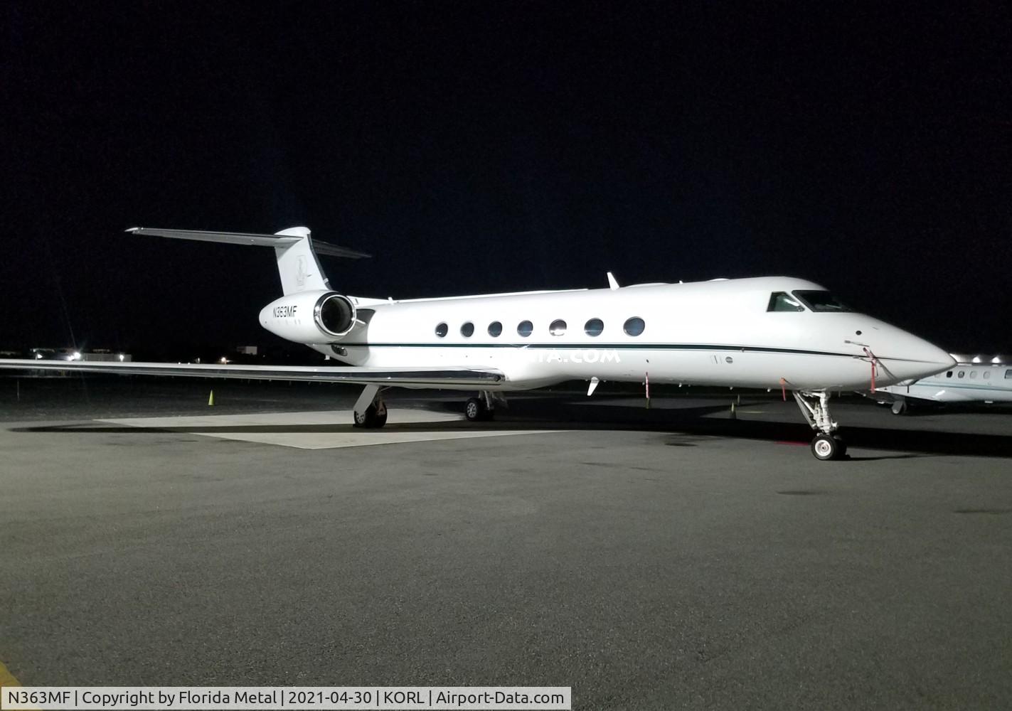 N363MF, 2006 Gulfstream Aerospace GV-SP (G550) C/N 5112, G550 zx