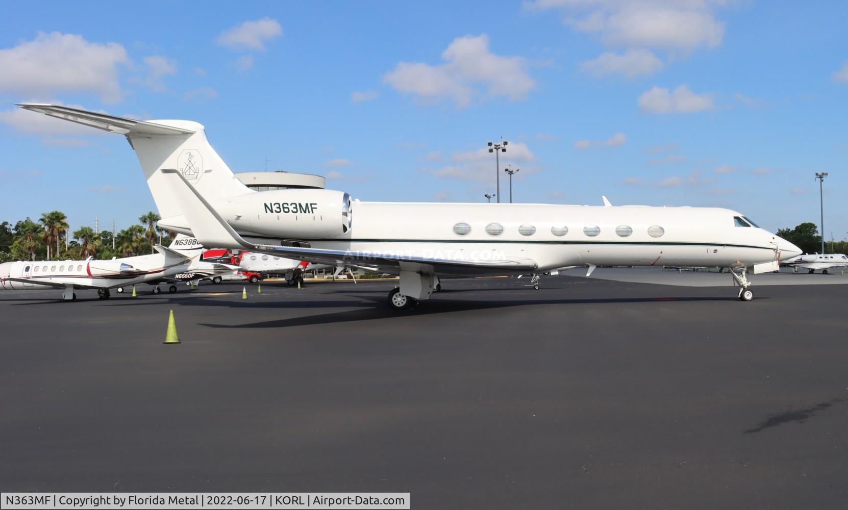 N363MF, 2006 Gulfstream Aerospace GV-SP (G550) C/N 5112, G550 zx