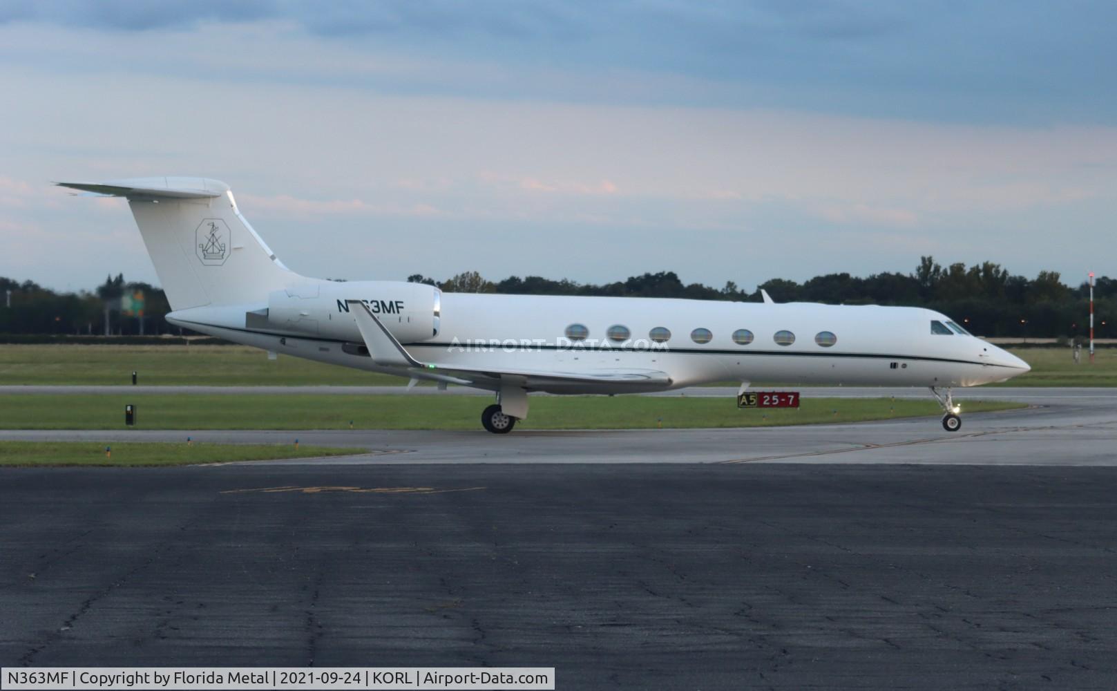 N363MF, 2006 Gulfstream Aerospace GV-SP (G550) C/N 5112, G550 zx