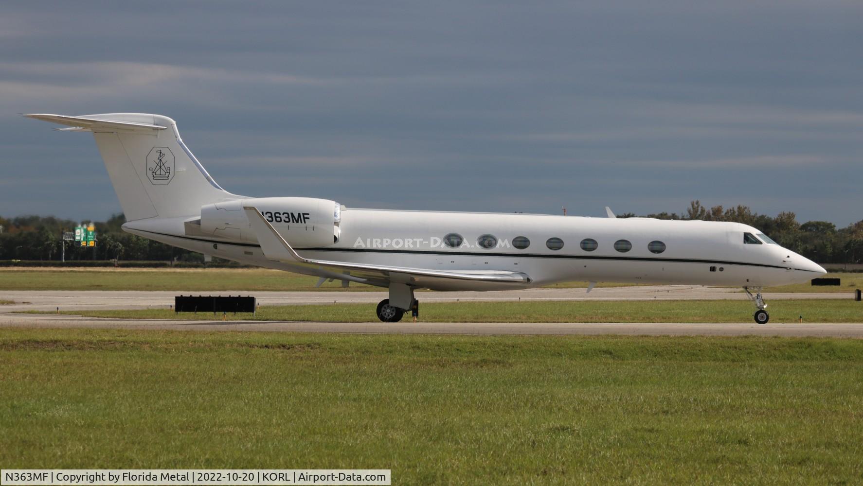 N363MF, 2006 Gulfstream Aerospace GV-SP (G550) C/N 5112, G550 zx