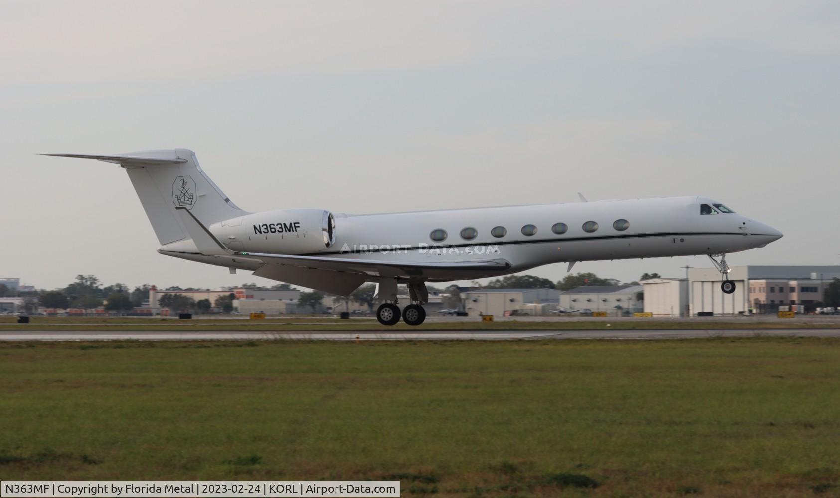 N363MF, 2006 Gulfstream Aerospace GV-SP (G550) C/N 5112, G550 zx
