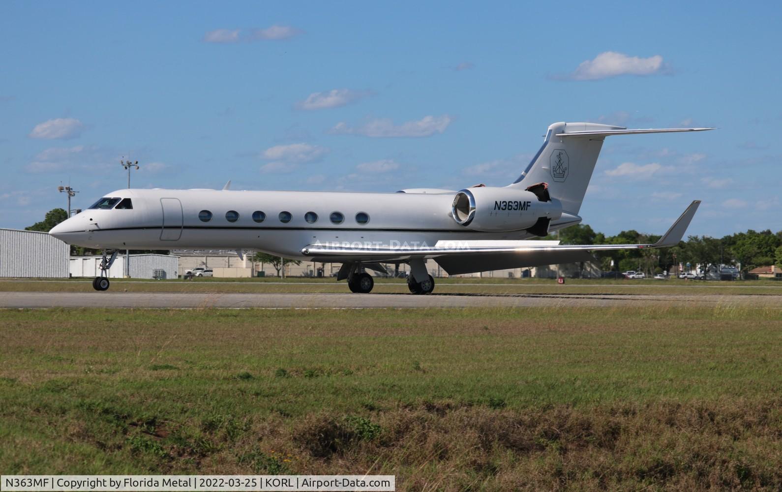 N363MF, 2006 Gulfstream Aerospace GV-SP (G550) C/N 5112, G550 zx