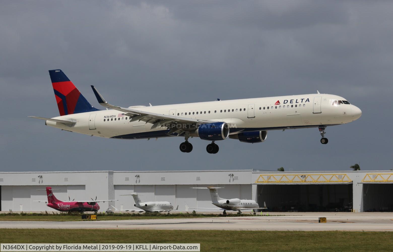 N364DX, 2018 Airbus A321-211 C/N 8530, DAL A321 zx DTW-FLL