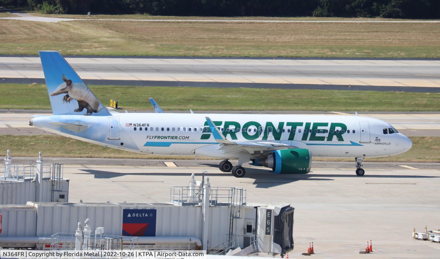 N364FR, 2019 Airbus A320-251NEO C/N 9271, FFT A32N Tex zx TPA