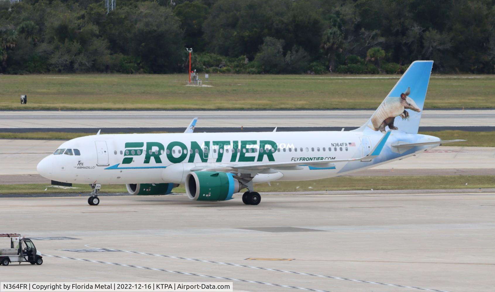 N364FR, 2019 Airbus A320-251NEO C/N 9271, FFT A32N Tex zx