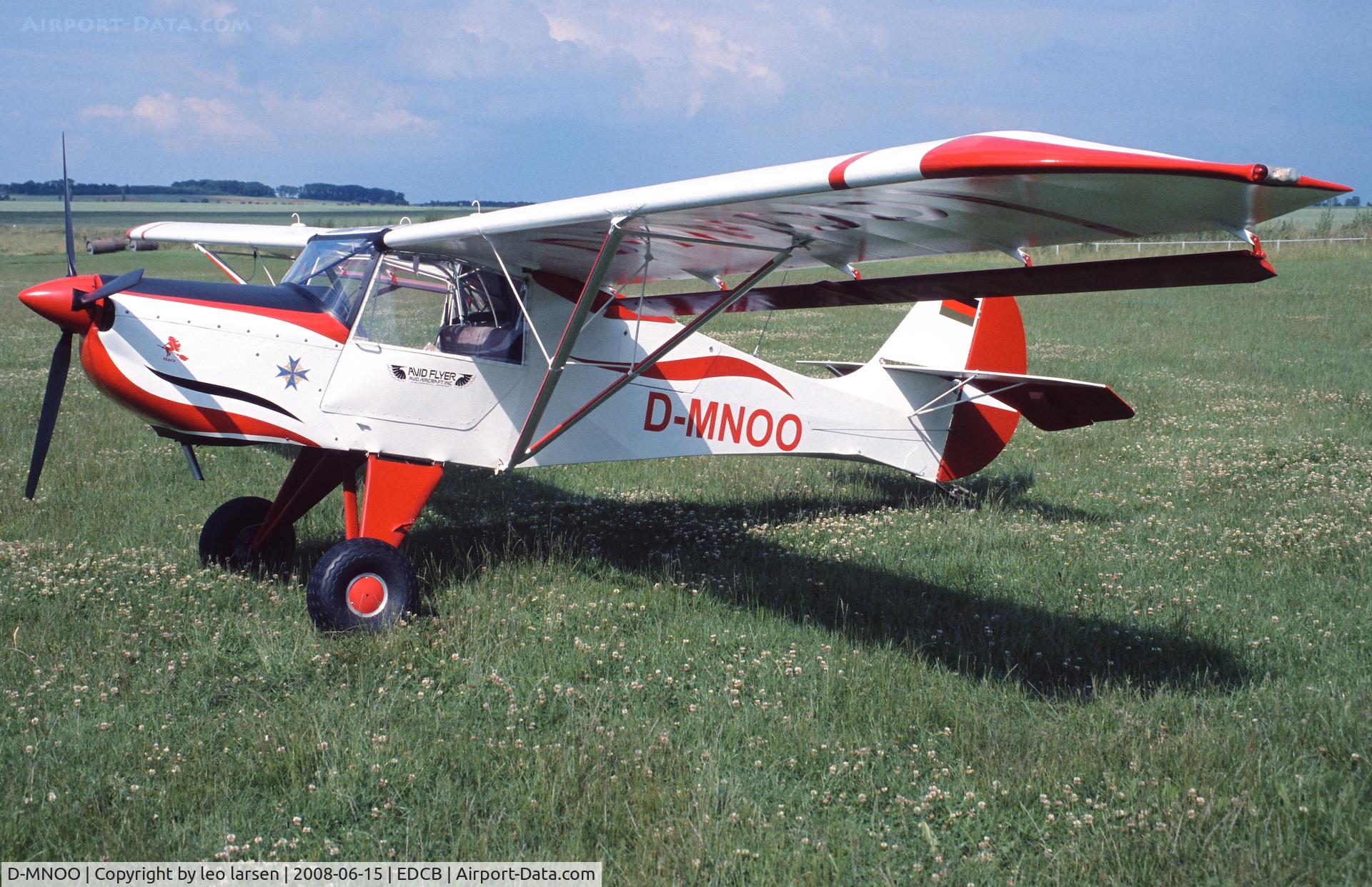 D-MNOO, Light Aero Avid Flyer MK.IV Stol C/N 1272, Ballenstedt 15.6.2008