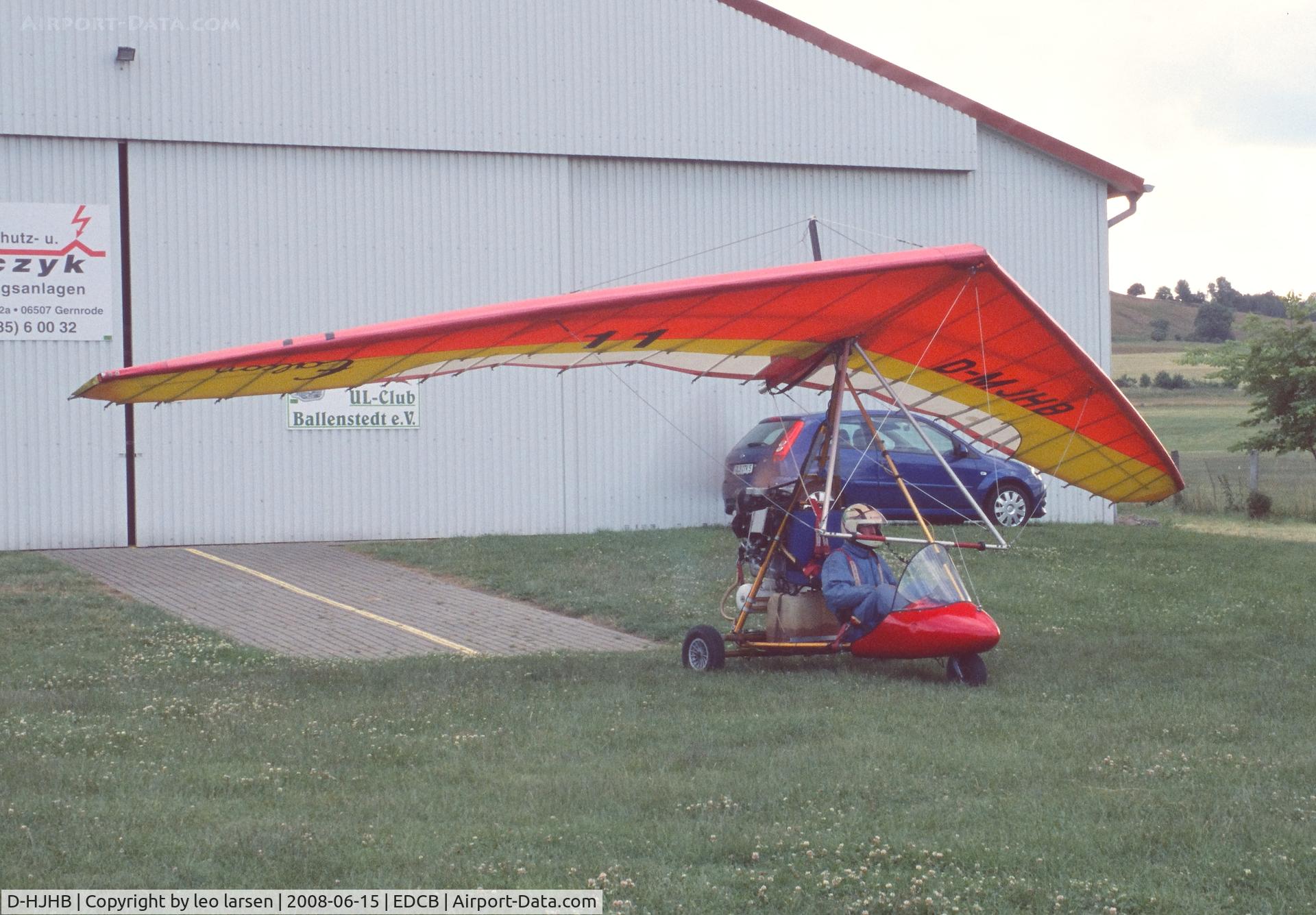 D-HJHB, Behlen Power Trike 2 C/N 90022, Ballenstedt 15.6.2008