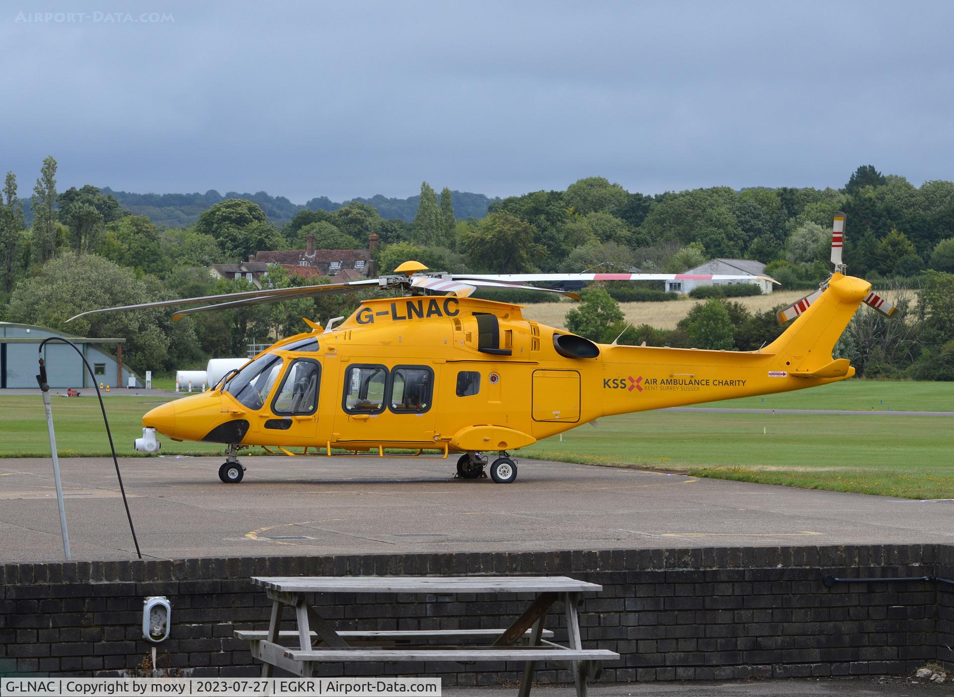 G-LNAC, 2016 Leonardo AW-169 C/N 69023, AgustaWestland AW169 at Redhill.