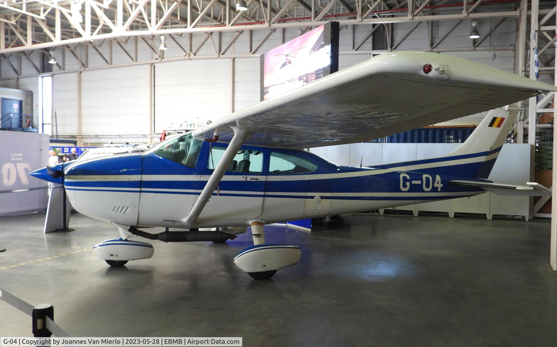 G-04, Cessna 182R Skylane C/N 18267844, Belgian Federal Police