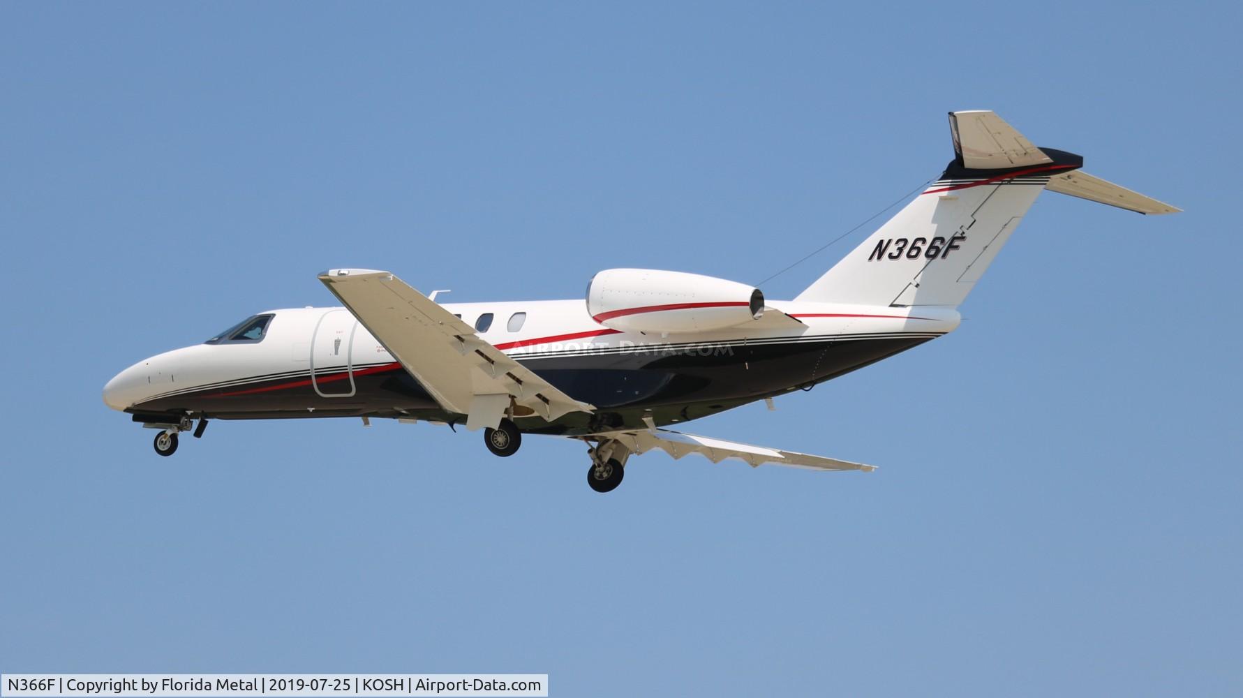 N366F, 2017 Cessna 525C CitationJet CJ4 C/N 525C-0260, C525C zx