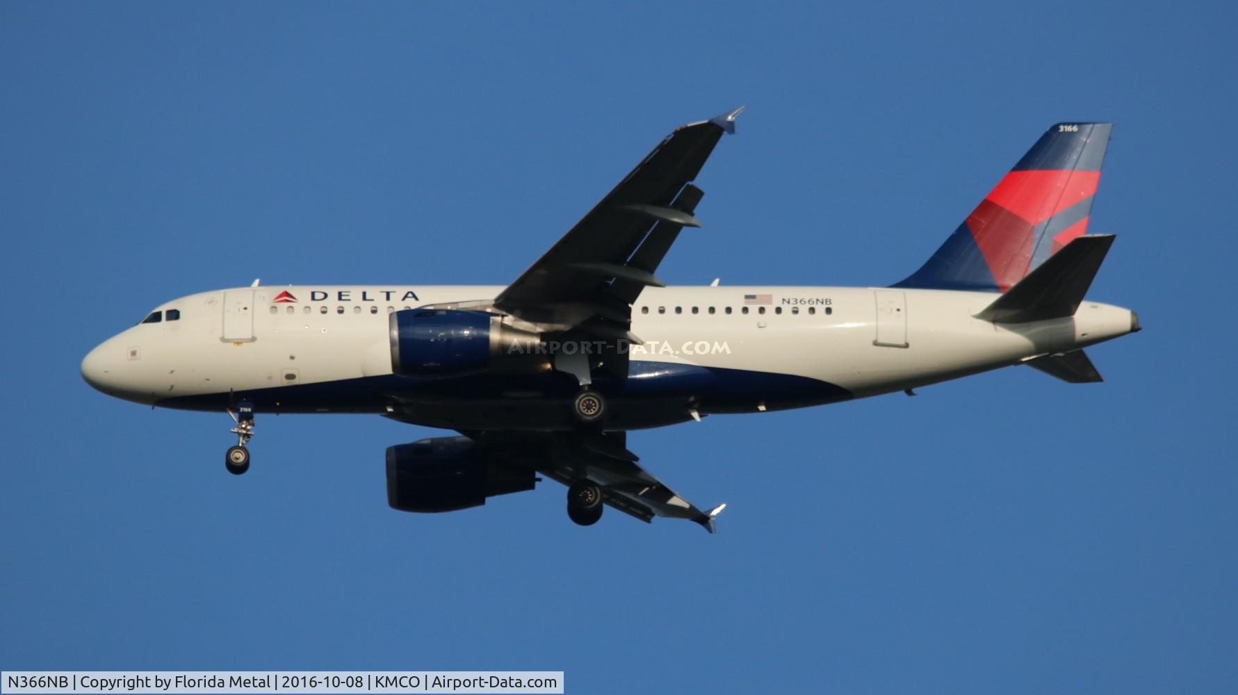 N366NB, 2003 Airbus A319-114 C/N 2026, DAL A319 zx IND-MCO