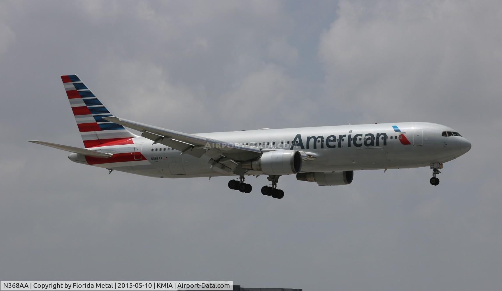 N368AA, 1991 Boeing 767-323 C/N 25195, AAL 763 zx DFW-MIA