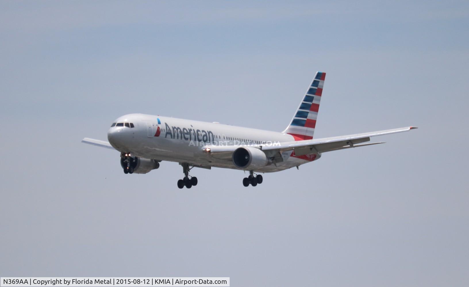 N369AA, 1992 Boeing 767-323 C/N 25196, AAL 763 zx SDQ-MIA