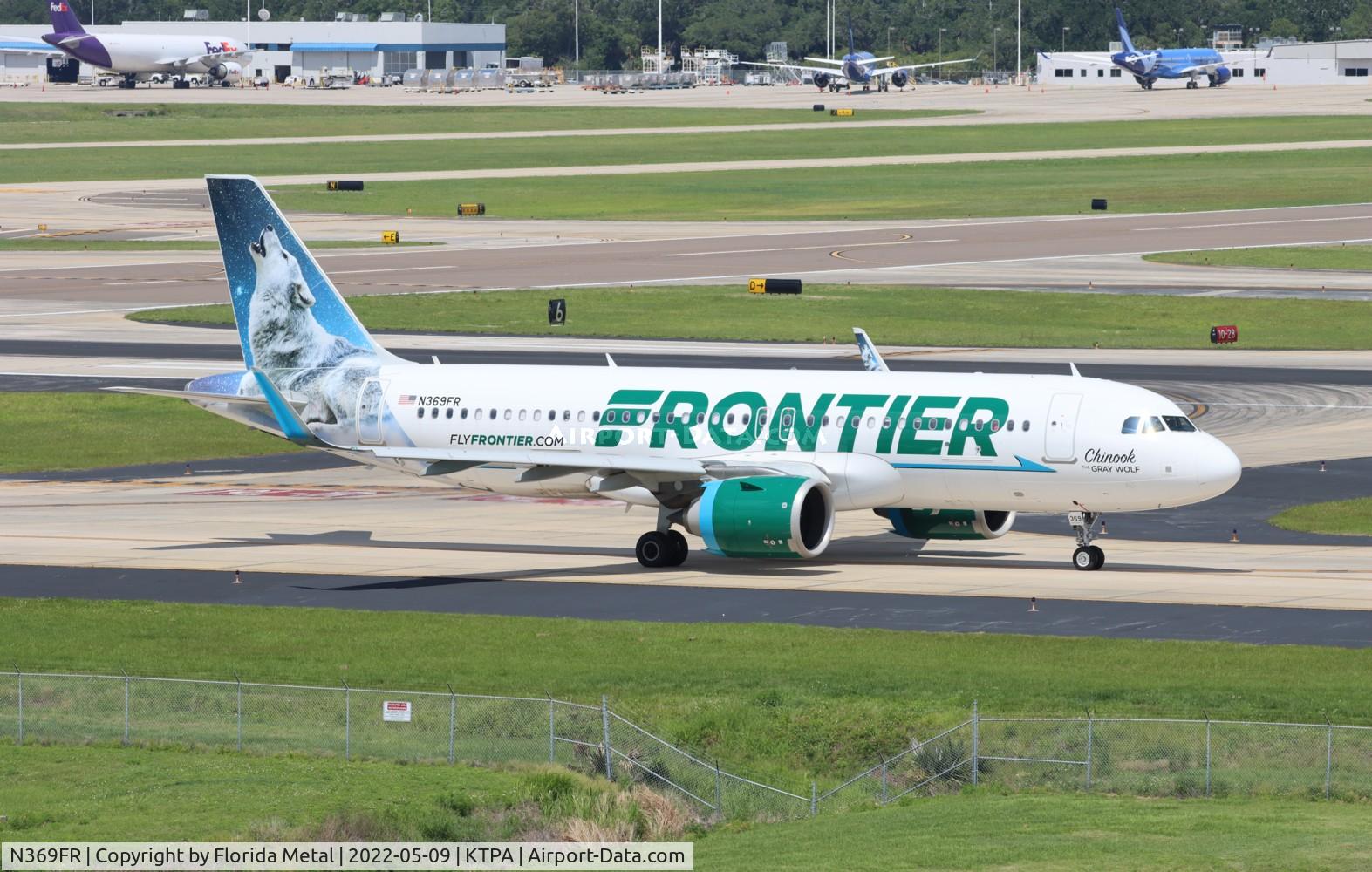 N369FR, 2020 Airbus A320-251N C/N 10031, FFT A32N Chinook zx TPA-DEN