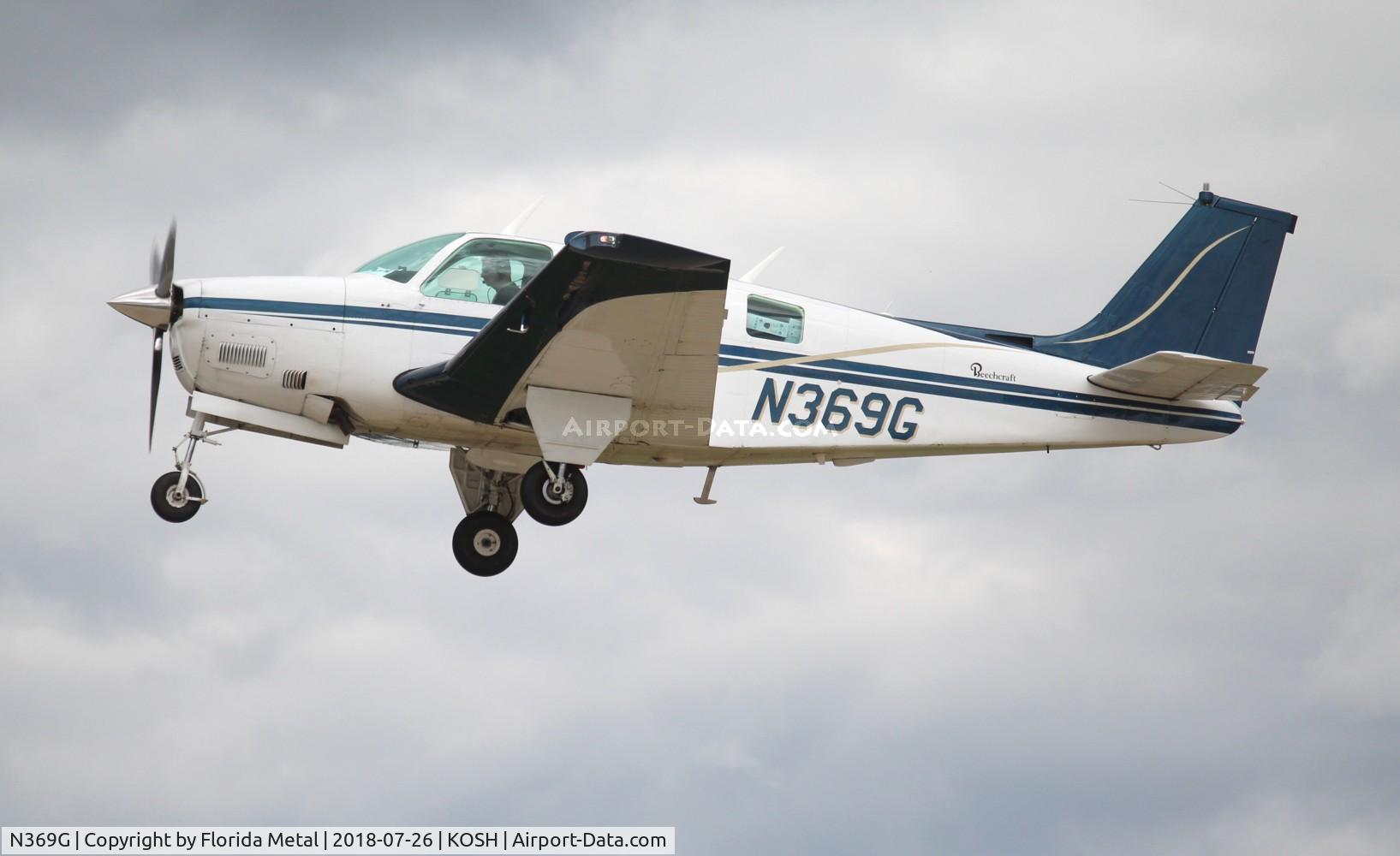 N369G, 1968 Beech 36 Bonanza C/N E-44, Bonanza 36 zx