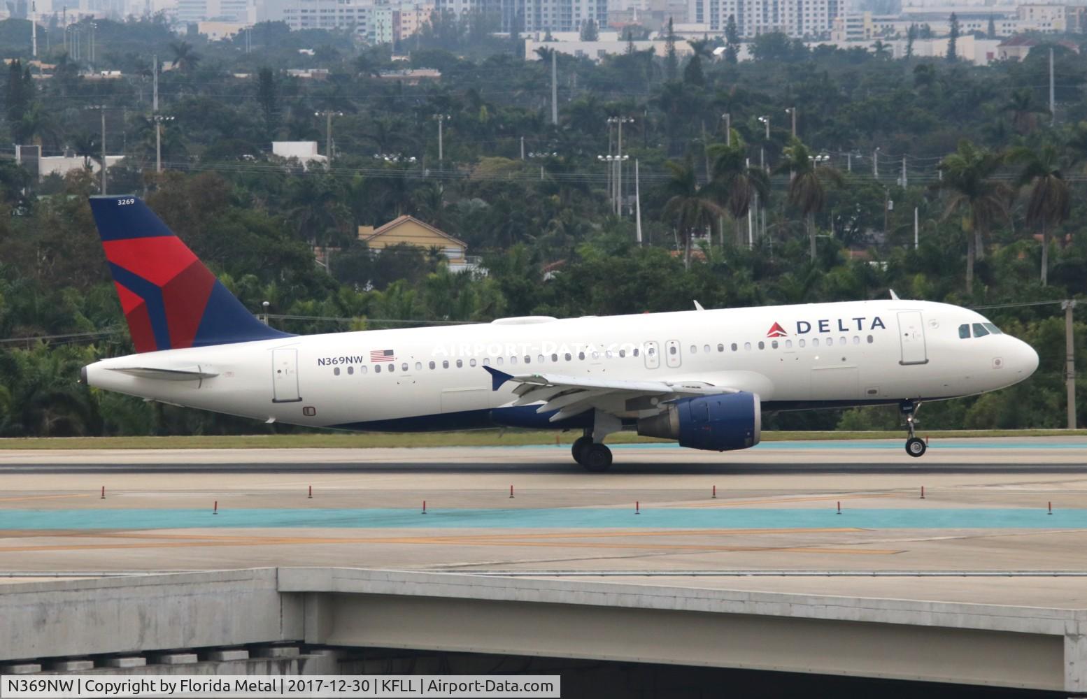 N369NW, 1999 Airbus A320-212 C/N 1011, DAL A320 zx FLL-JFK