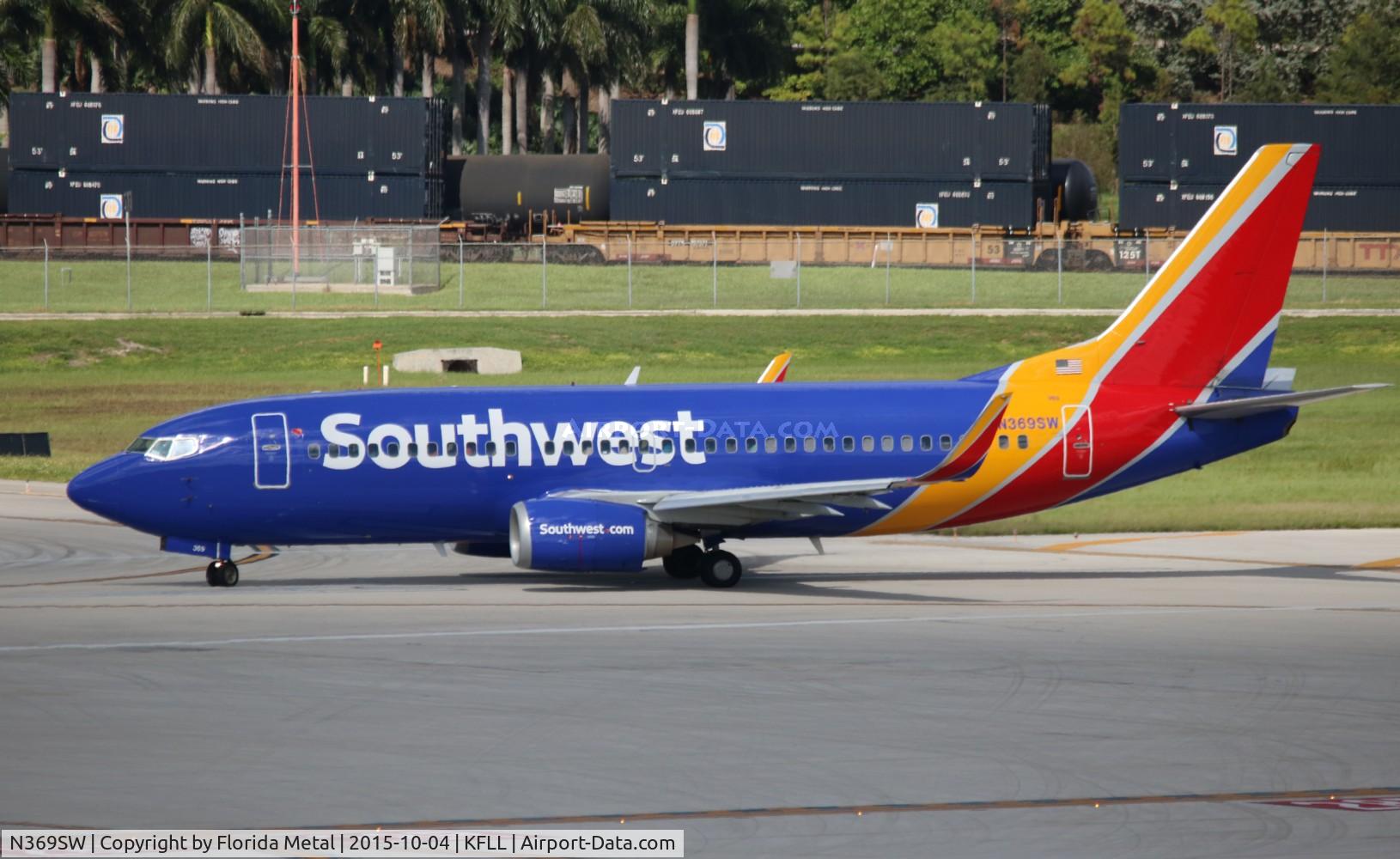 N369SW, 1993 Boeing 737-3H4 C/N 26580, SWA 733 nc zx FLL-STL