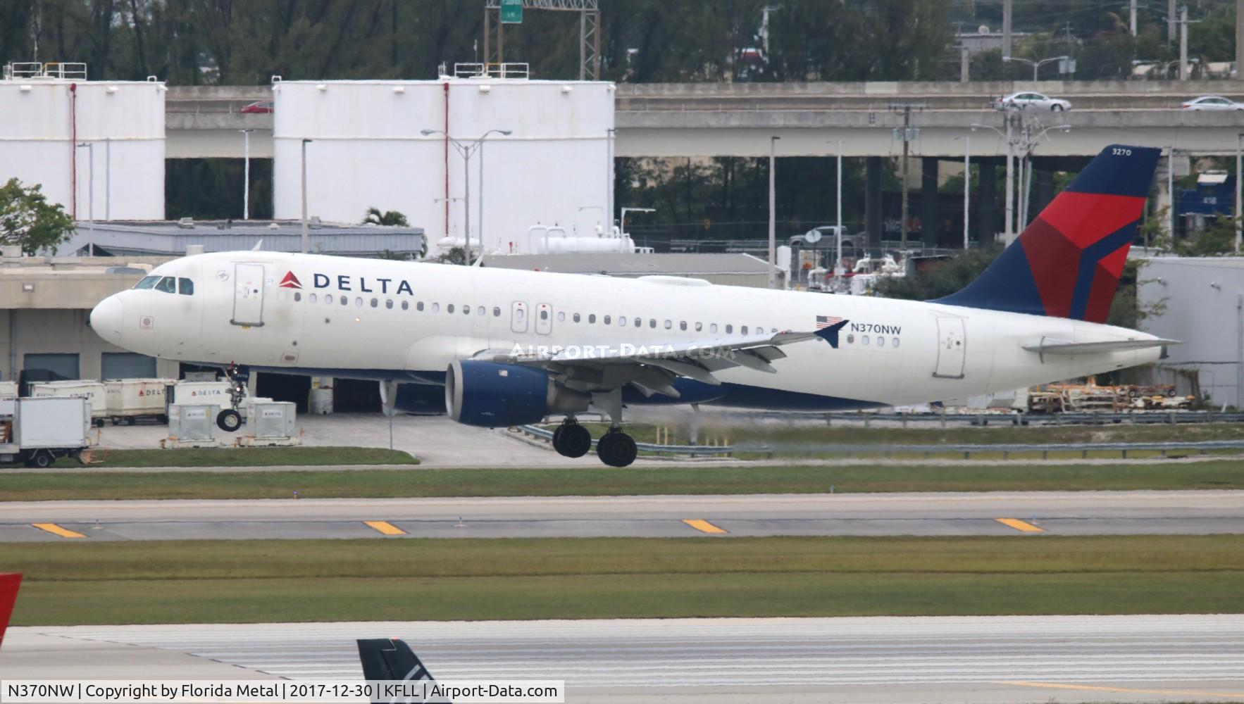N370NW, 1999 Airbus A320-212 C/N 1037, DAL A320 zx JFK-FLL