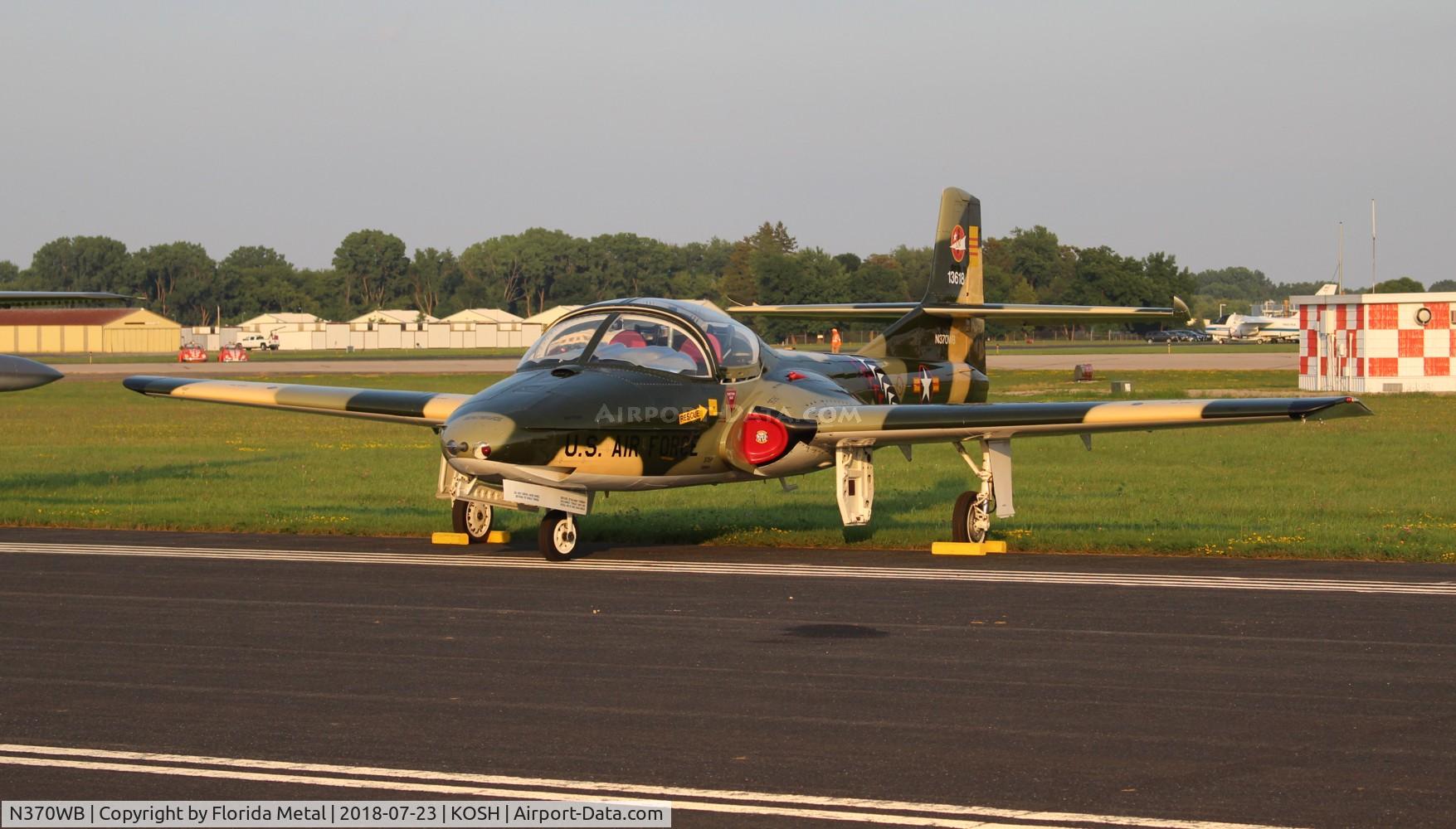 N370WB, 1966 Cessna T-37C Tweety Bird C/N 40974, T-37 zx