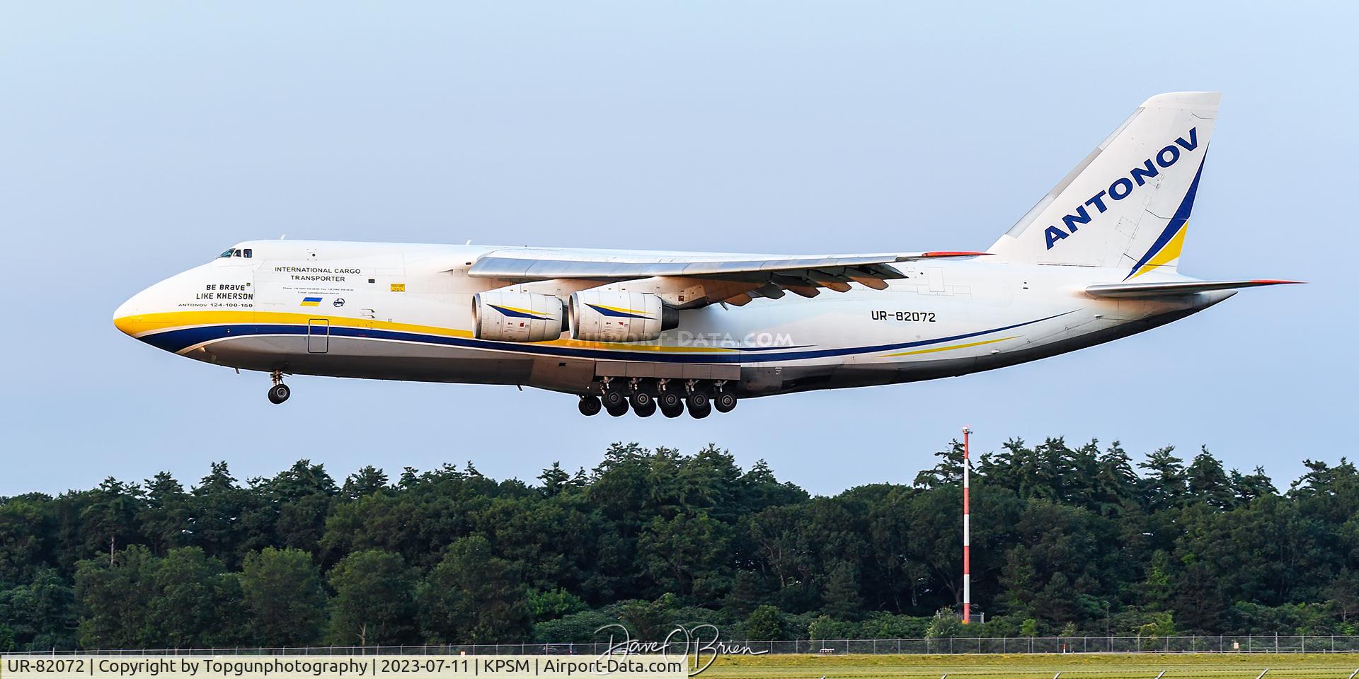 UR-82072, 1993 Antonov An-124-100 Ruslan C/N 9773053359136, ADB5723 stopping in for some fuel & crew rest