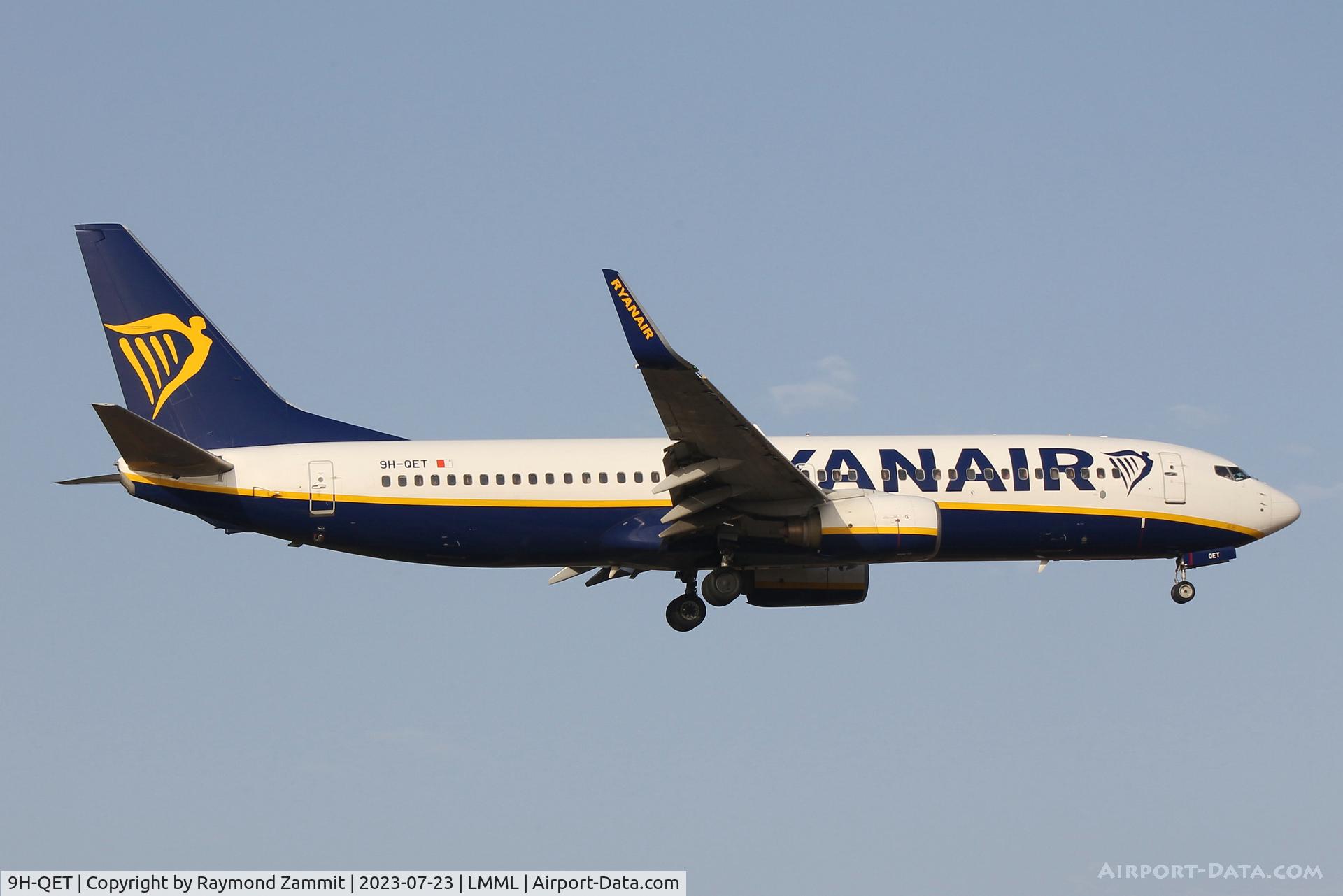 9H-QET, 2008 Boeing 737-8AS C/N 33628, B737-800 9H-QET Malta Air