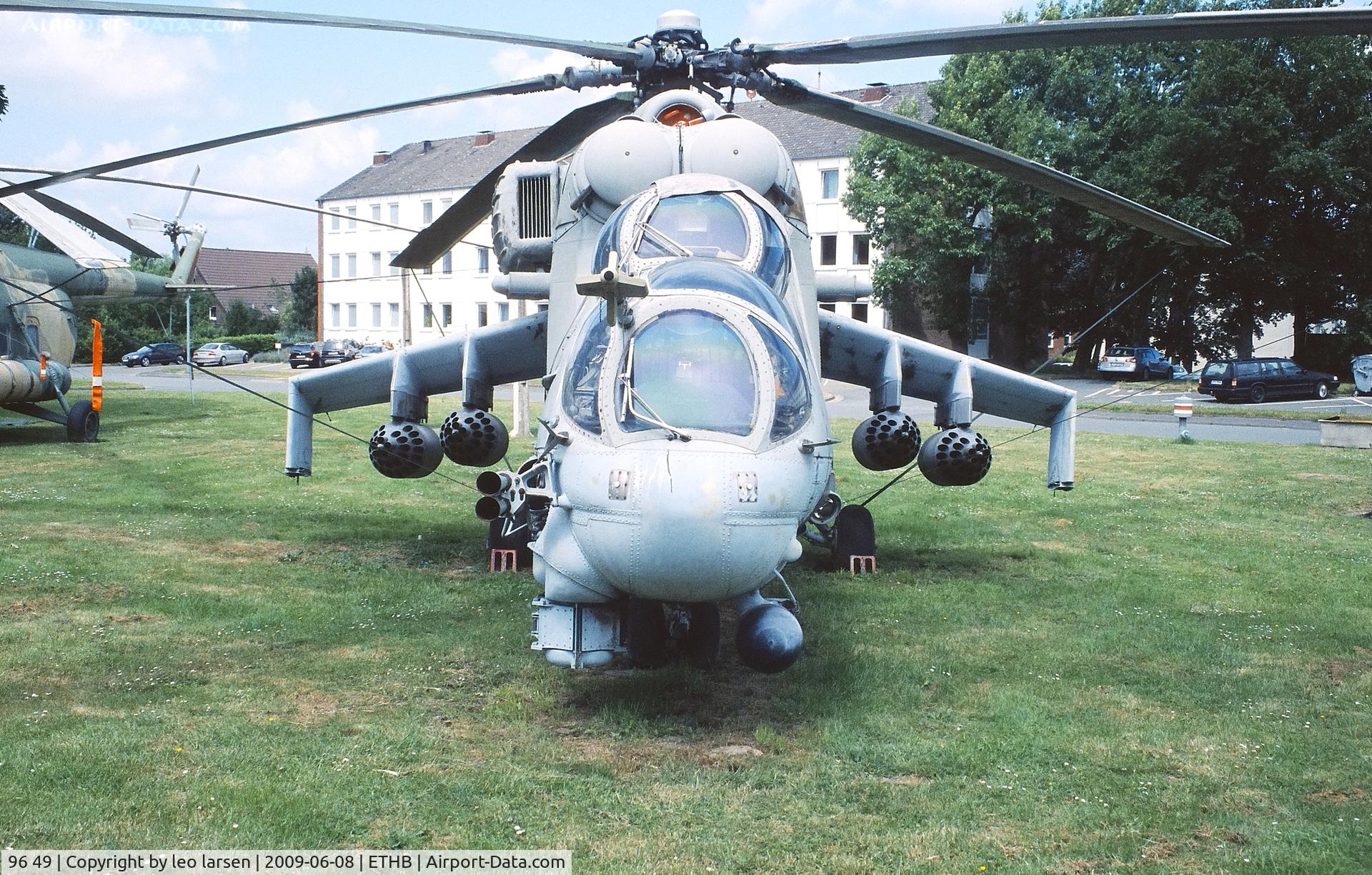 96 49, 1989 Mil Mi-24P C/N 340339, Bückeburg ETHB,8.6.2009