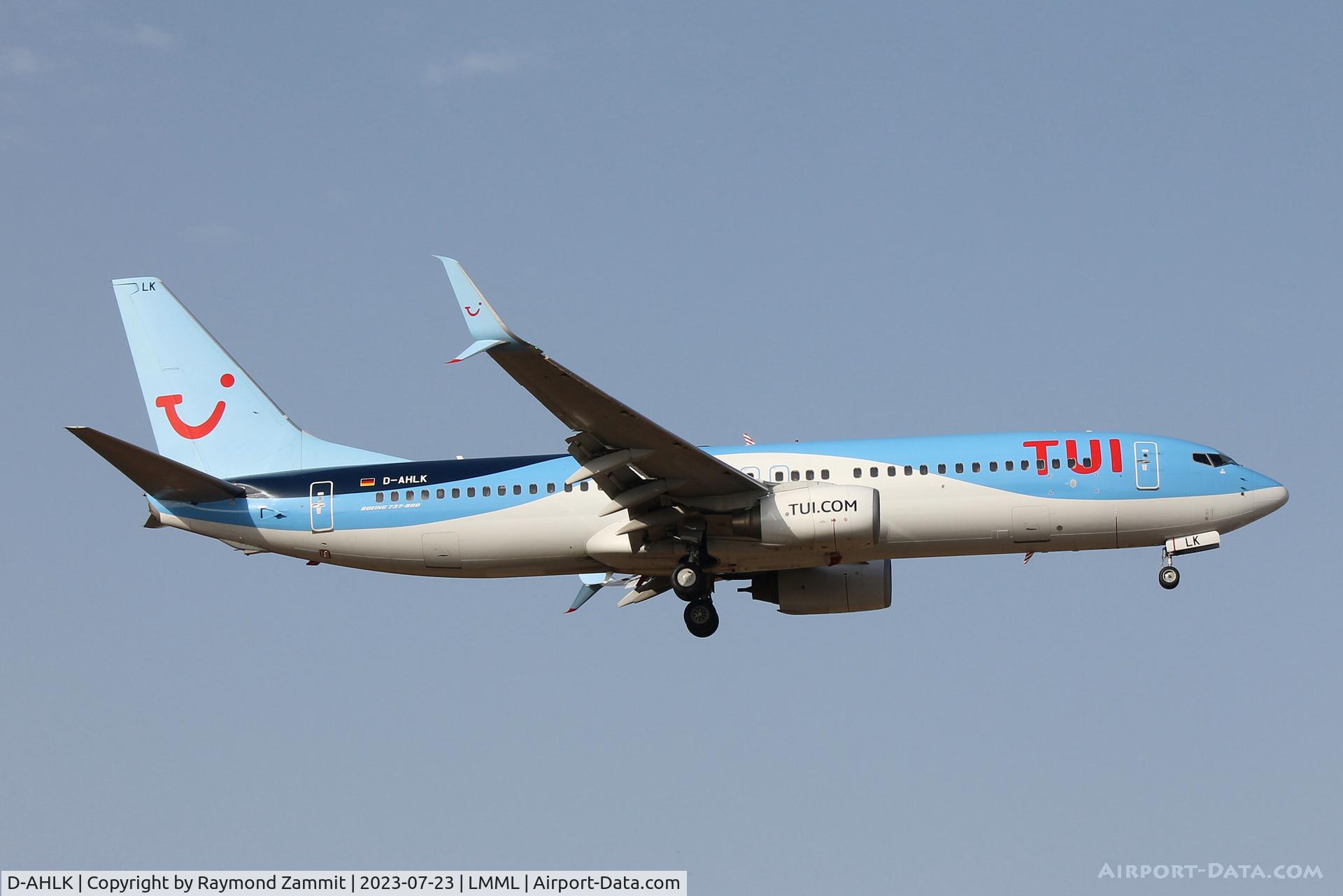 D-AHLK, 2008 Boeing 737-8K5 C/N 35143, B737-800 D-AHLK TuiFly