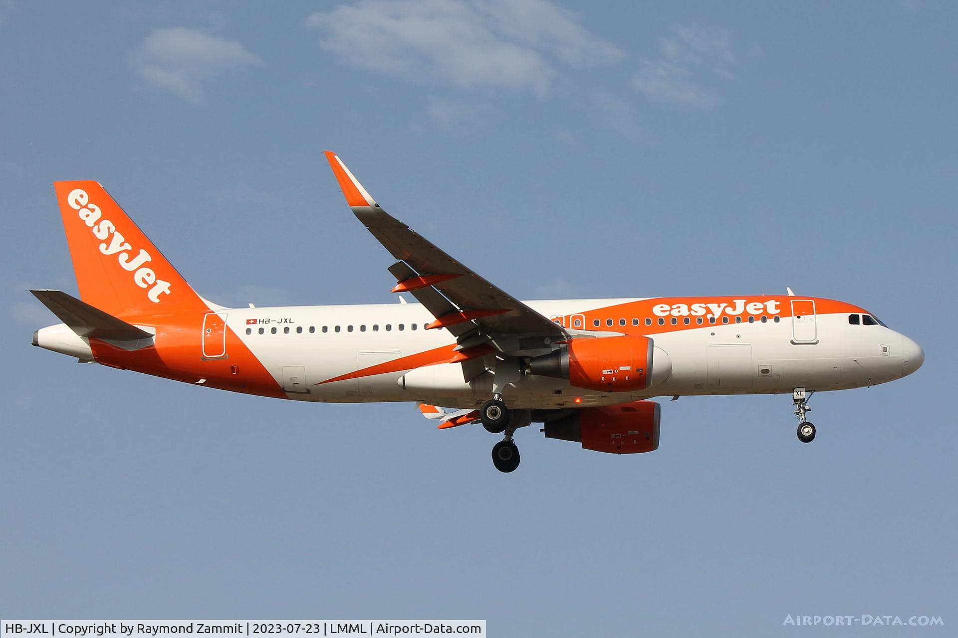 HB-JXL, 2018 Airbus A320-214 C/N 8075, A320 HB-JXL Easyjet Switzerland