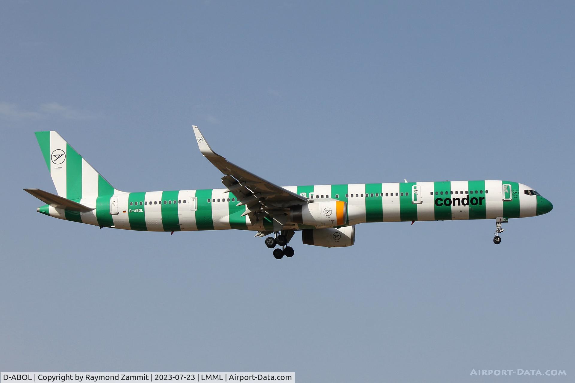 D-ABOL, 2000 Boeing 757-330 C/N 29021, B757 D-ABOL Condor