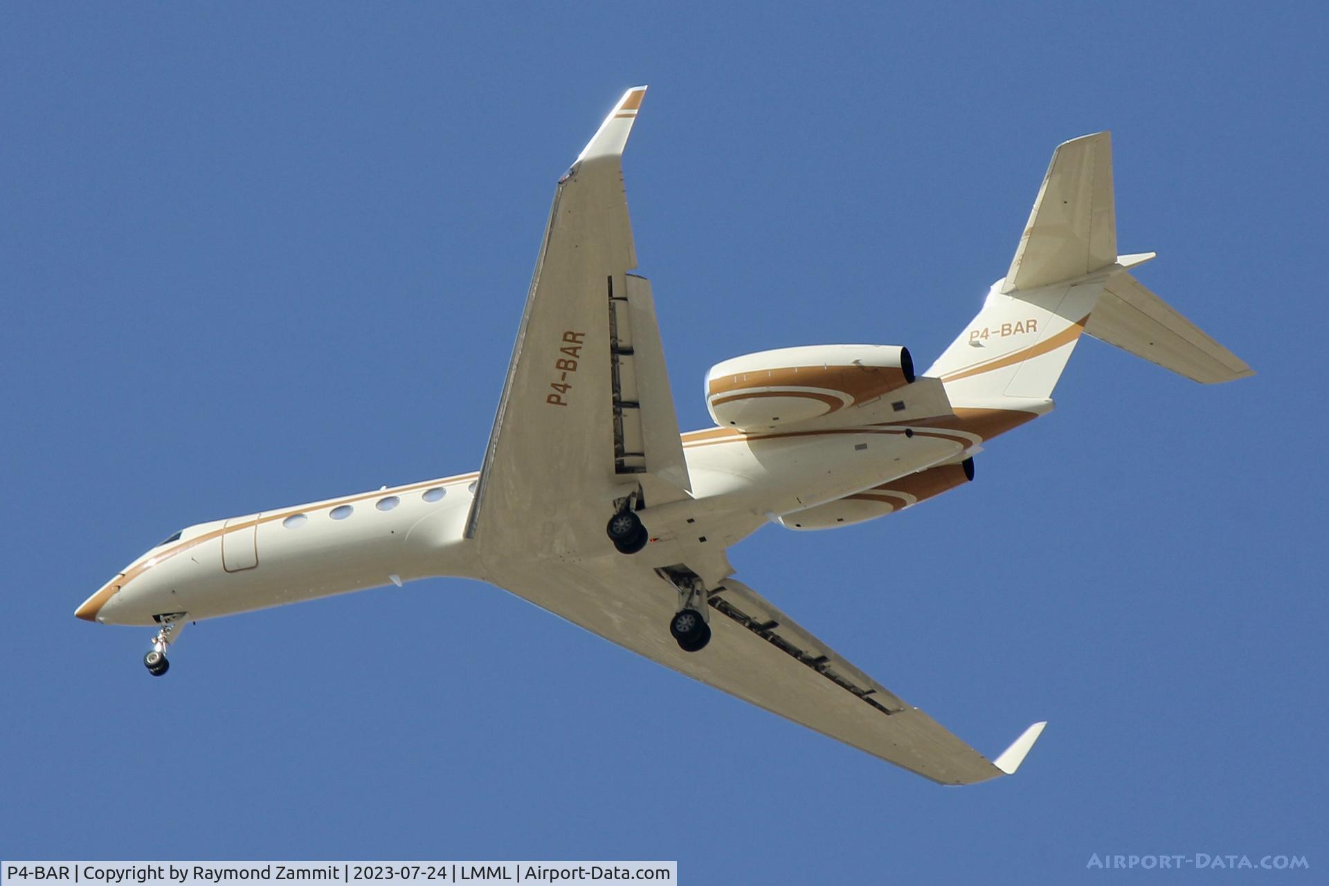 P4-BAR, Gulfstream G550 C/N 5131, Gulfstream G550 P4-BAR Jettly