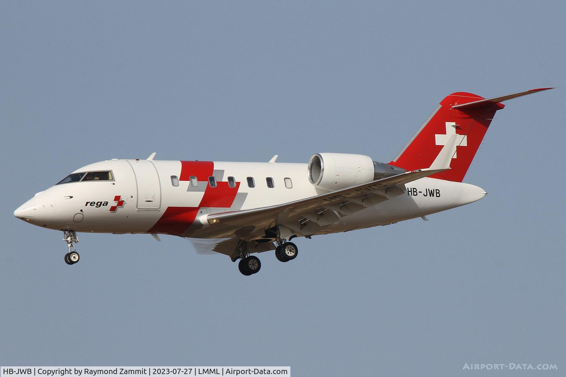 HB-JWB, 2017 Bombardier Challenger 650 (CL-600-2B16) C/N 6105, Bombardier Challenger 650 HB-JWB Swiss Air Ambulance