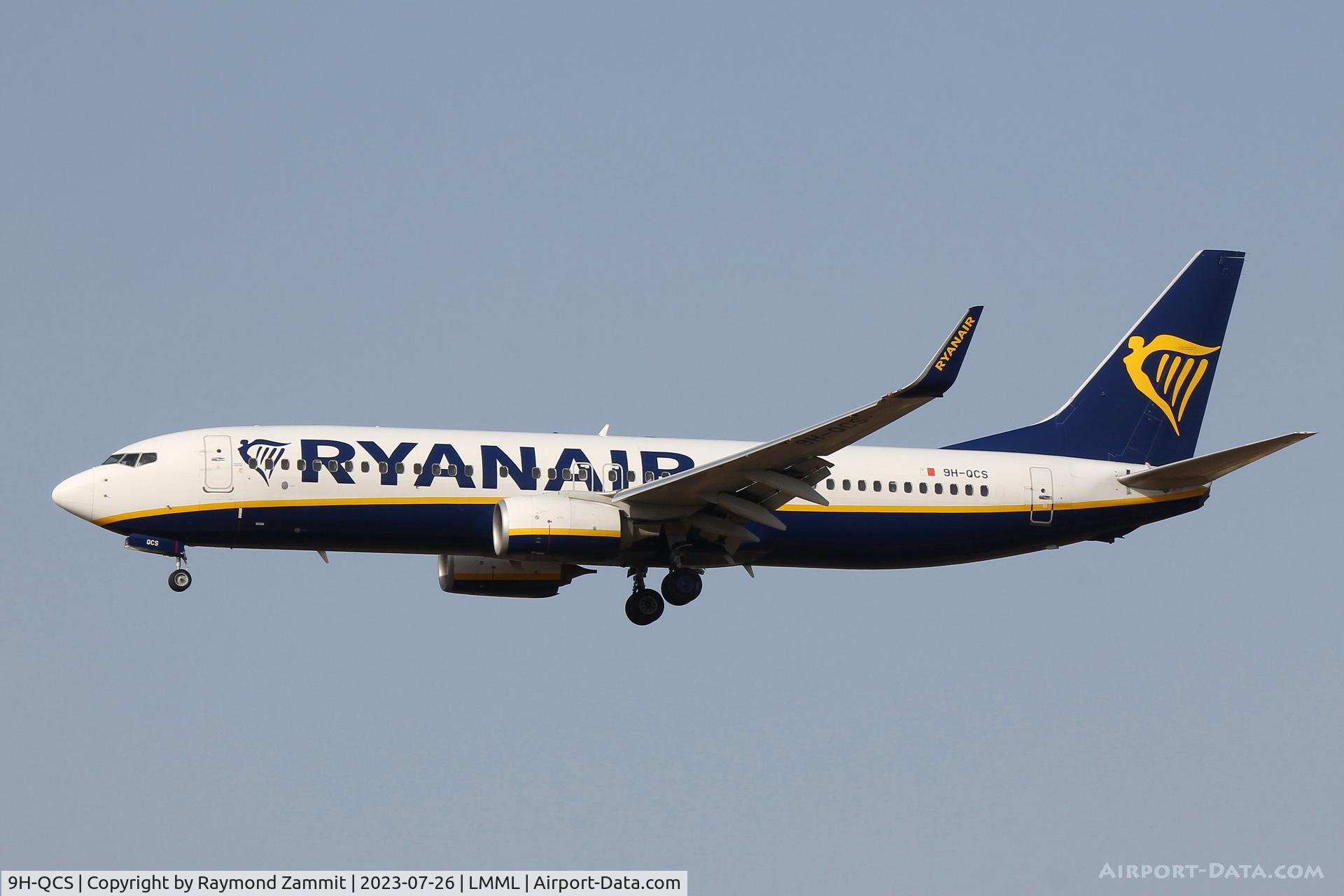 9H-QCS, 2016 Boeing 737-8AS C/N 44744, B737-800 9H-QCS Malta Air