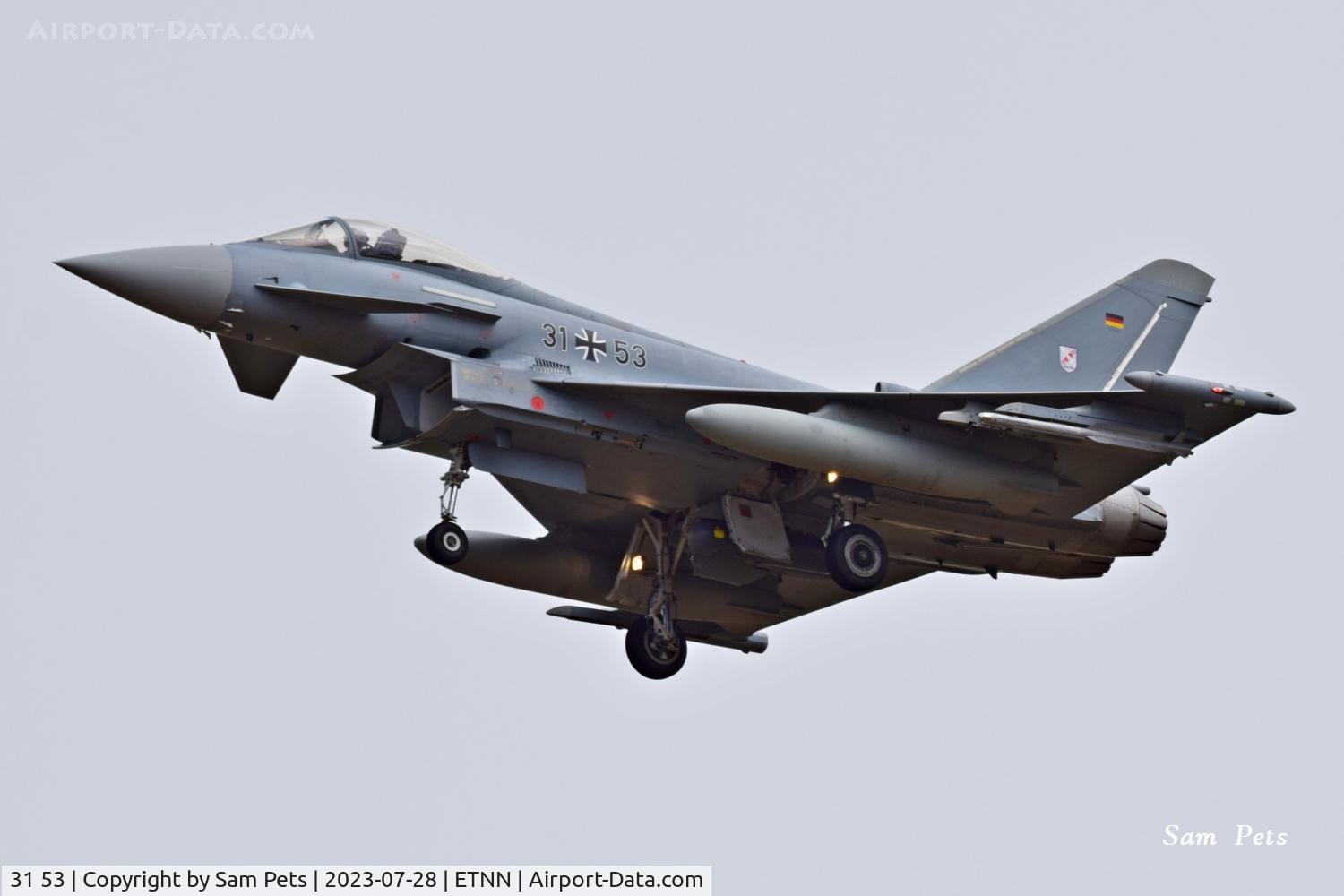 31 53, Eurofighter EF-2000 Typhoon S C/N GS0113, At Nörvenich.