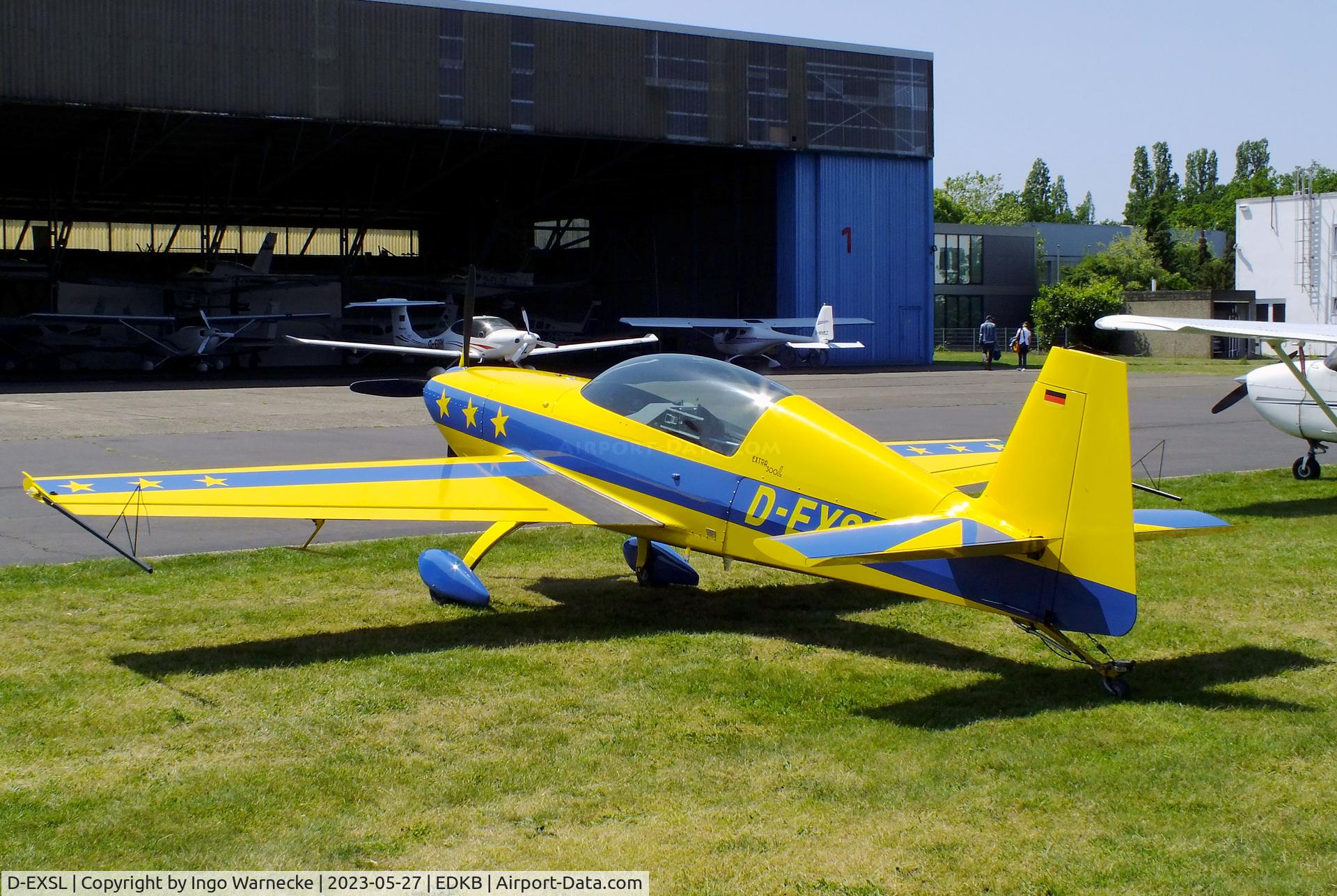D-EXSL, Extra EA-300L C/N 008, Extra EA-300L at Bonn-Hangelar airfield '2305