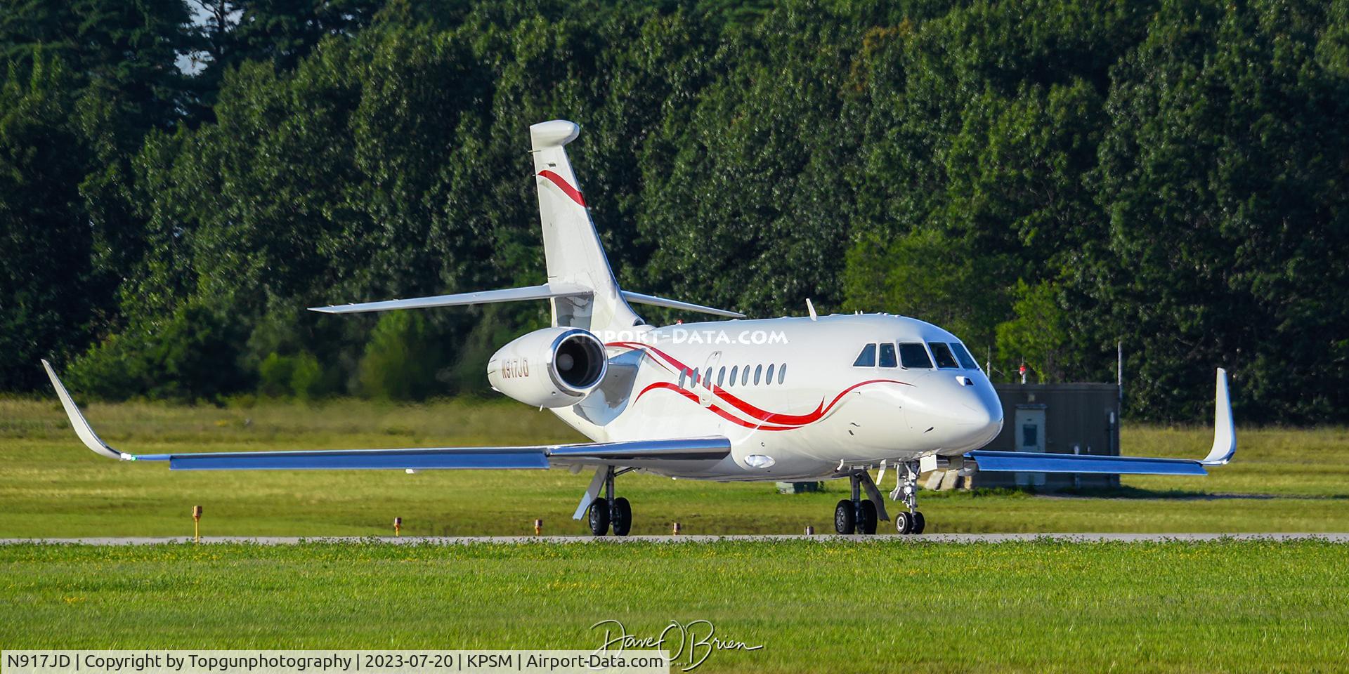 N917JD, 2010 Dassault Falcon 2000EX C/N 224, Sweet paint job