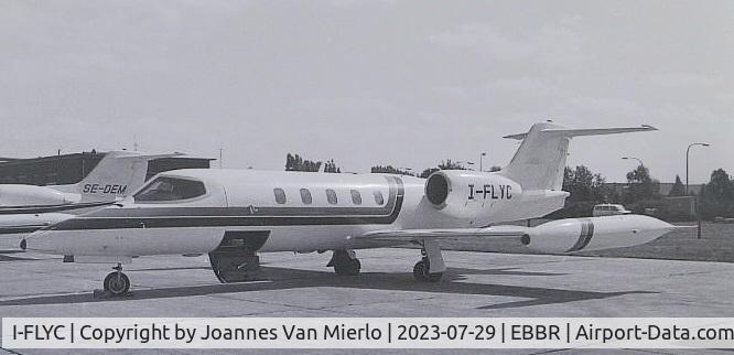 I-FLYC, 1980 Learjet 35A C/N 35-298, Brussels