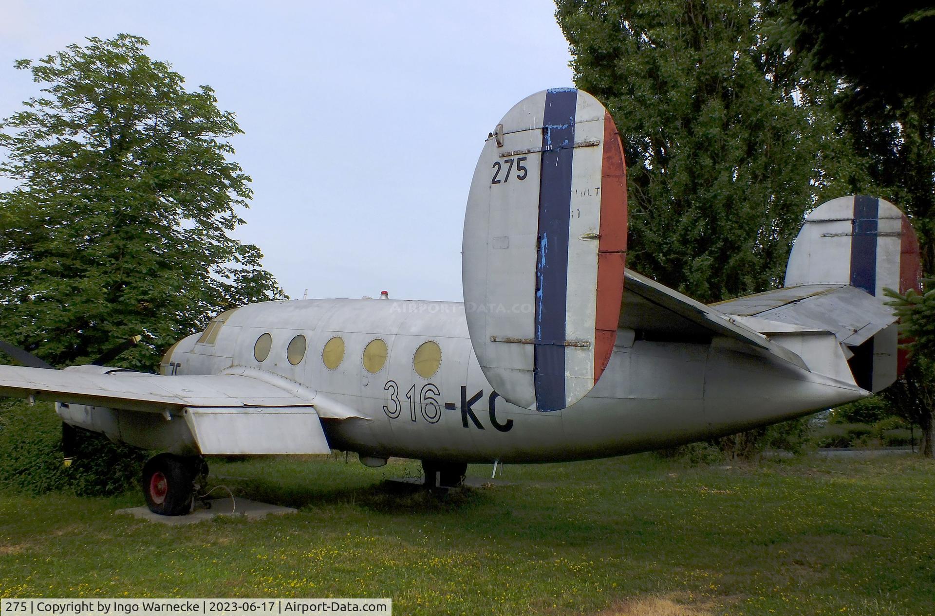 275, Dassault MD-311 Flamant C/N 275, Dassault MD.311 Flamant at the Musee de l'Epopee de l'Industrie et de l'Aeronautique, Albert