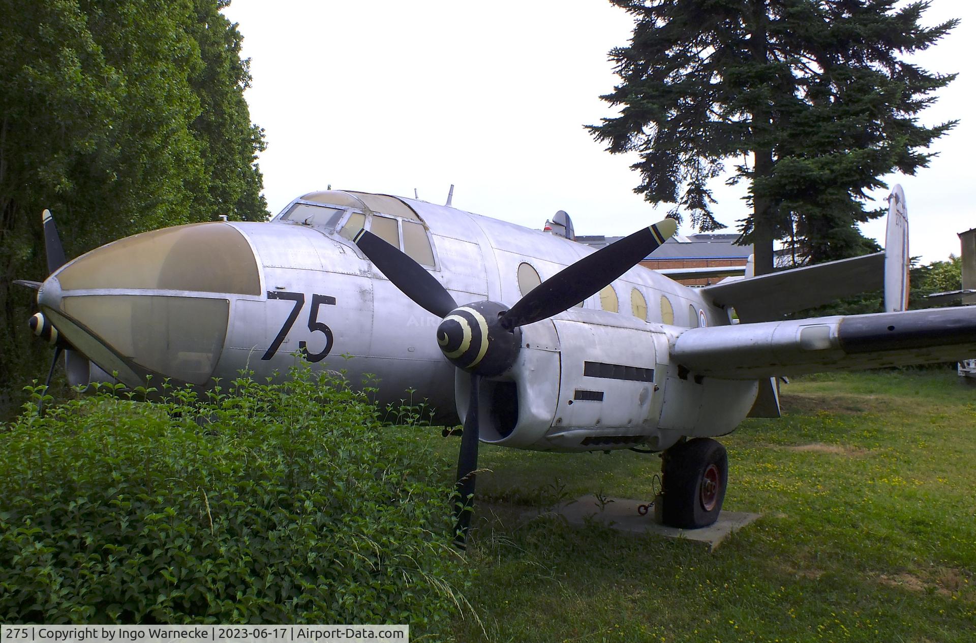 275, Dassault MD-311 Flamant C/N 275, Dassault MD.311 Flamant at the Musee de l'Epopee de l'Industrie et de l'Aeronautique, Albert