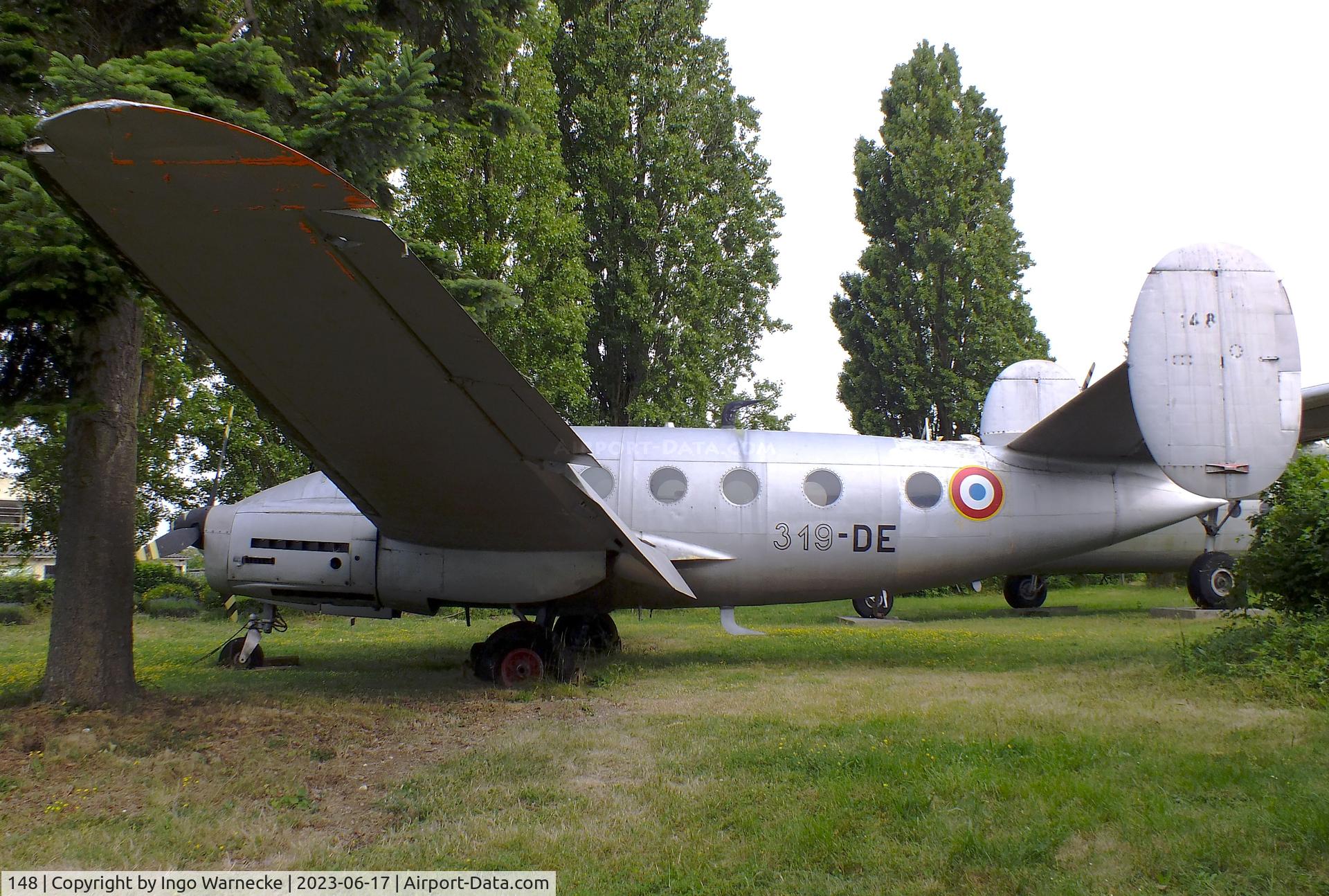 148, Dassault MD-312 Flamant C/N 148, Dassault MD.312 Flamant at the Musee de l'Epopee de l'Industrie et de l'Aeronautique, Albert