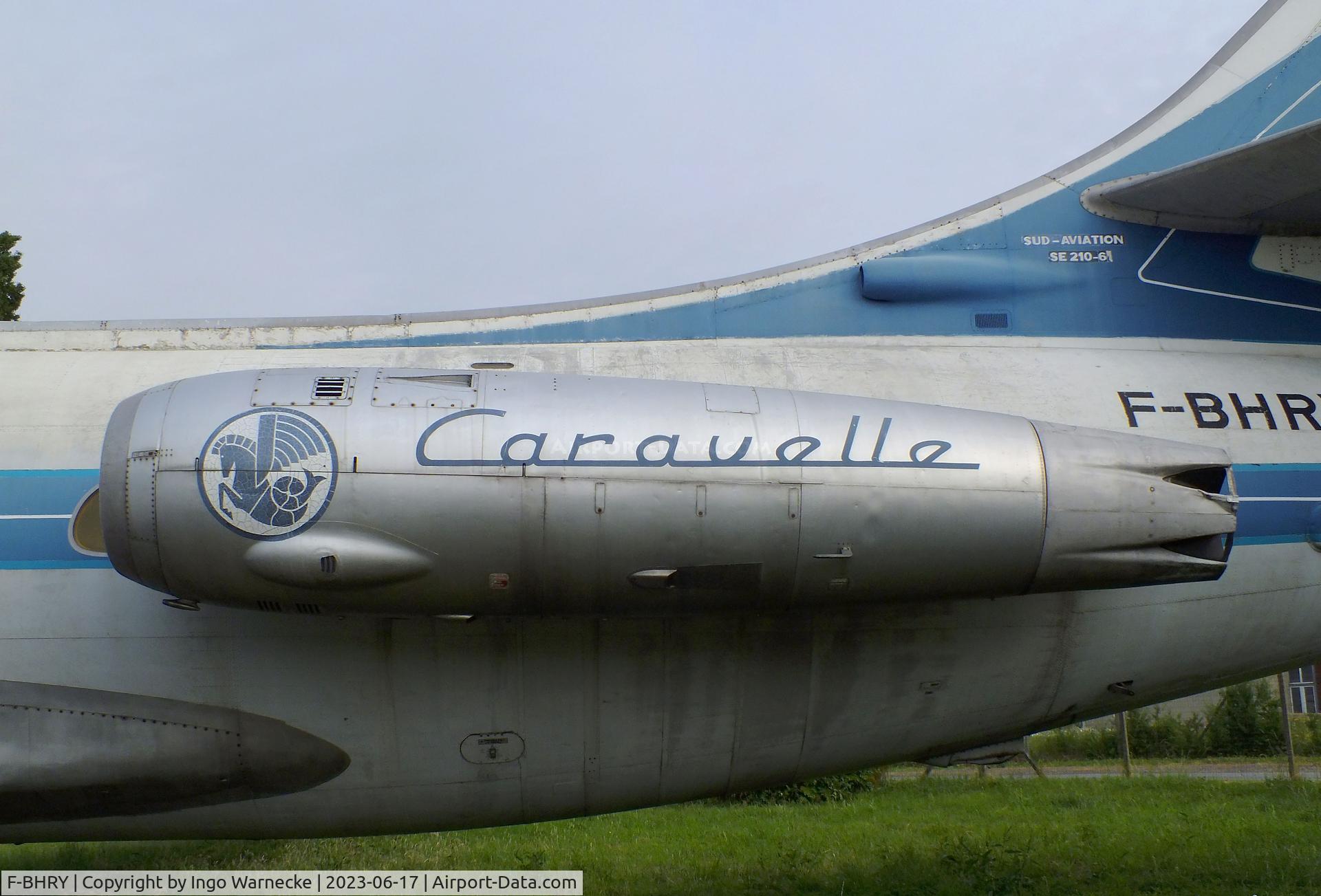 F-BHRY, 1961 Sud Aviation SE-210 Caravelle III C/N 61, Sud Aviation SE.210 Caravelle III at the Musee de l'Epopee de l'Industrie et de l'Aeronautique, Albert
