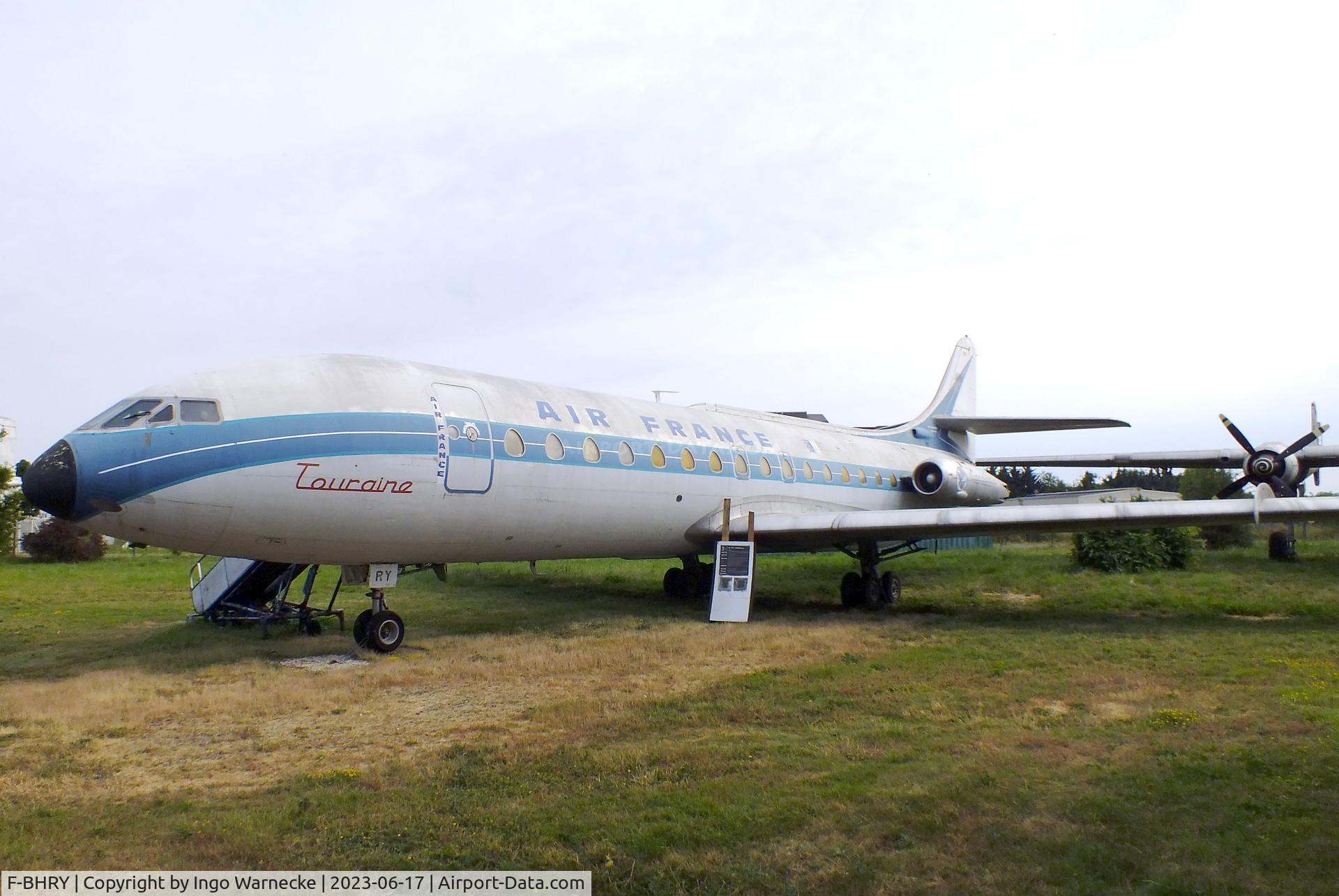 F-BHRY, 1961 Sud Aviation SE-210 Caravelle III C/N 61, Sud Aviation SE.210 Caravelle III at the Musee de l'Epopee de l'Industrie et de l'Aeronautique, Albert