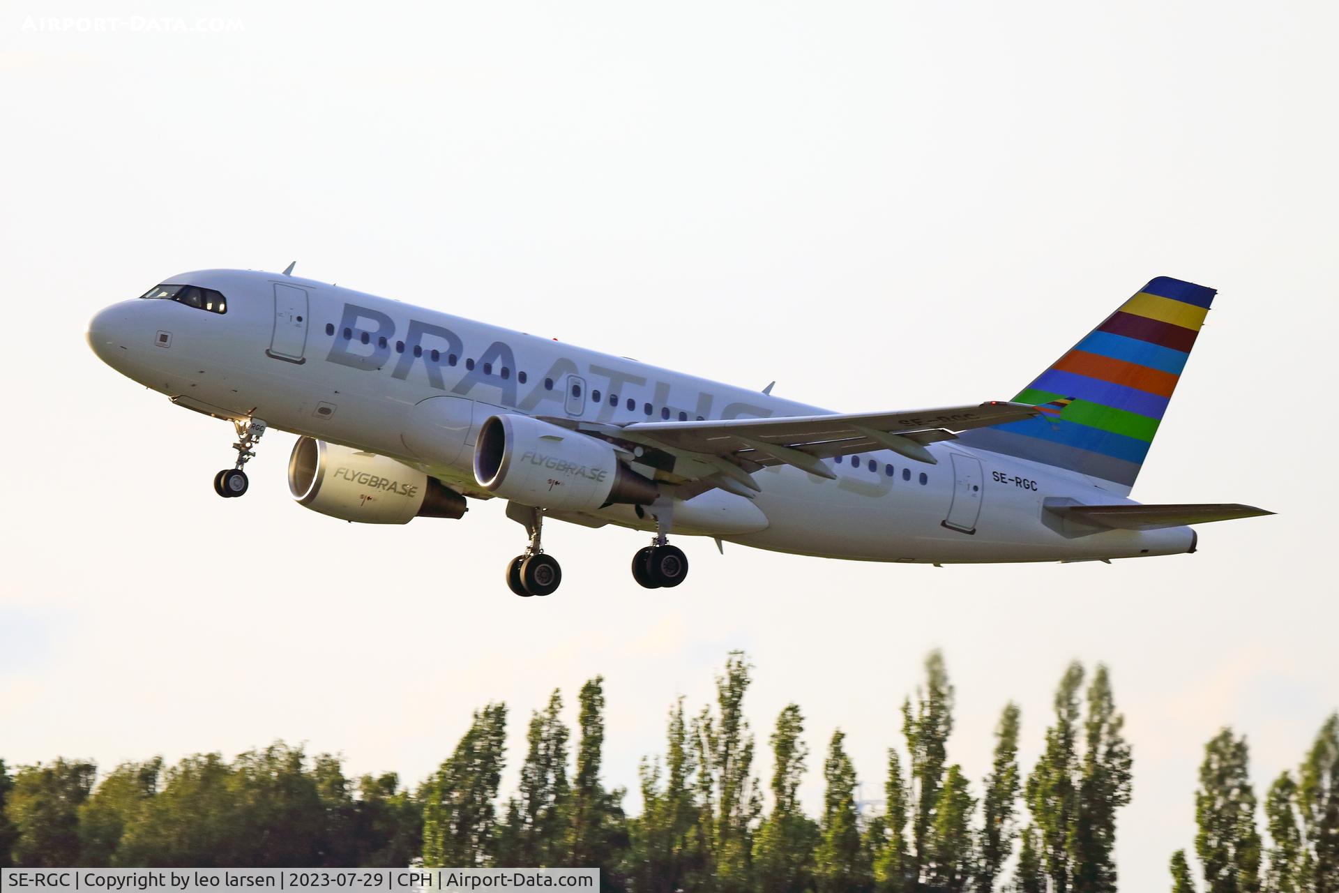 SE-RGC, 2008 Airbus A319-112 C/N 3445, Copenhagen 29.7.2023