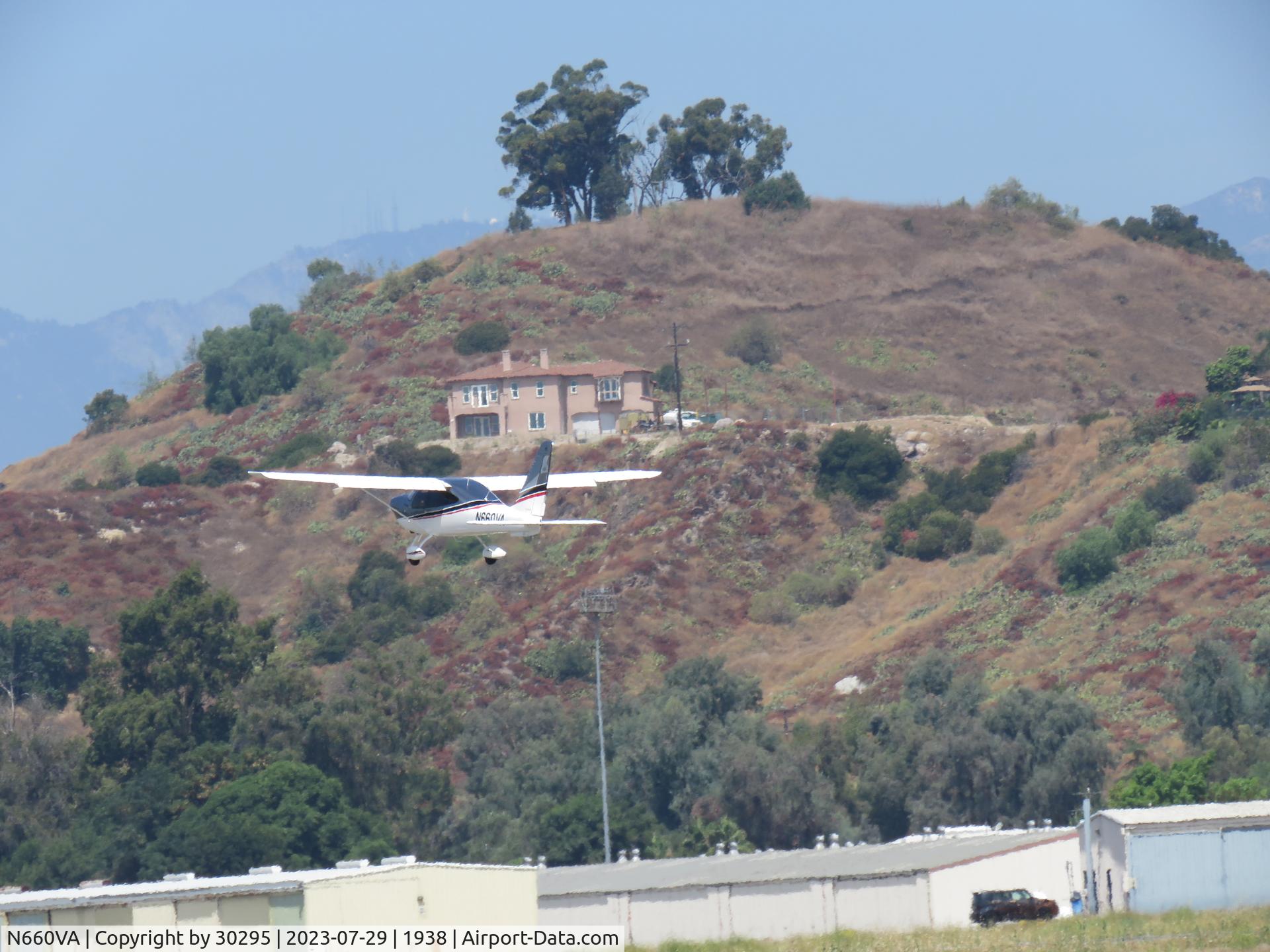 N660VA, 2022 Tecnam P2010 TDI C/N 173/US, In the Air
